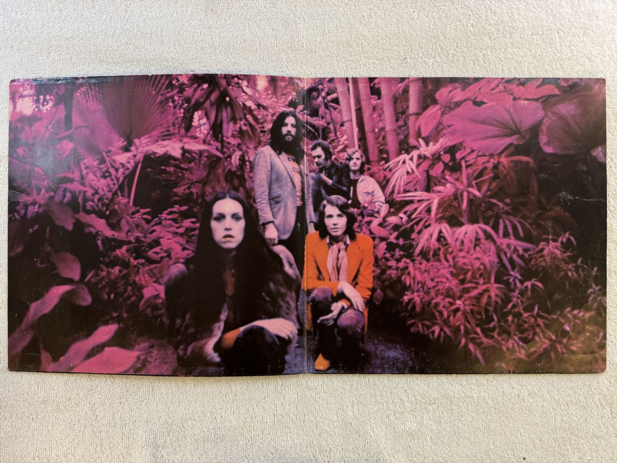 Omslagsbild för skivan AMON DÜÜL II Carnival In Babylon LP -72 UK united UAG29327 *** Krautrock ***