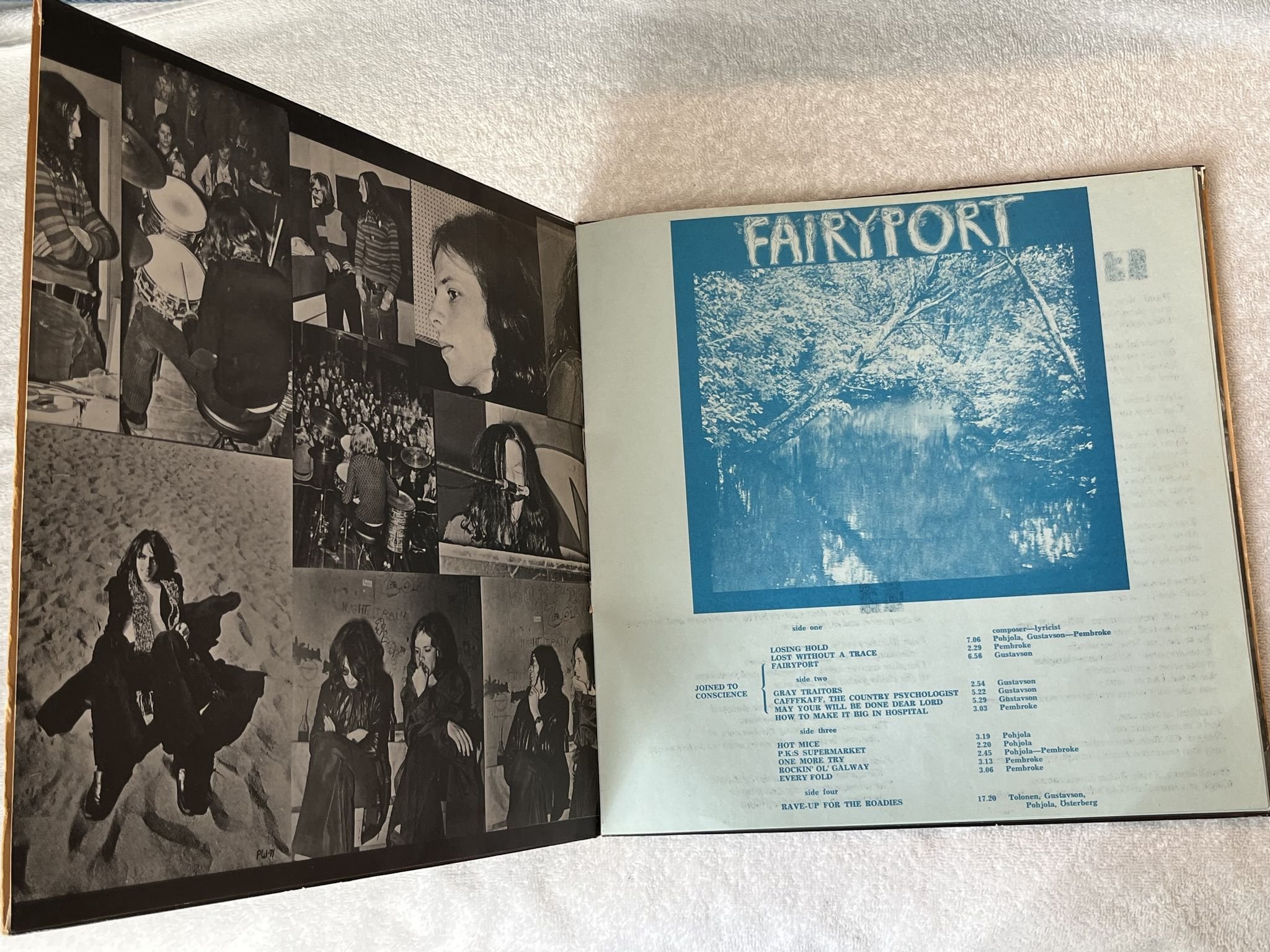 Omslagsbild för skivan WIGWAM fairyport 2xLP -71 Finland LOVE LRLP 44/45 *** RARE PROG ***