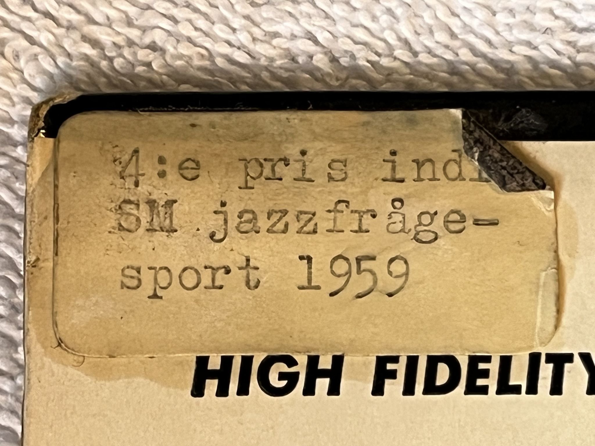 Omslagsbild för skivan CANNONBALL ADDERLEY somethin' else LP -58 US 1st OG BLUE NOTE BLP 1595