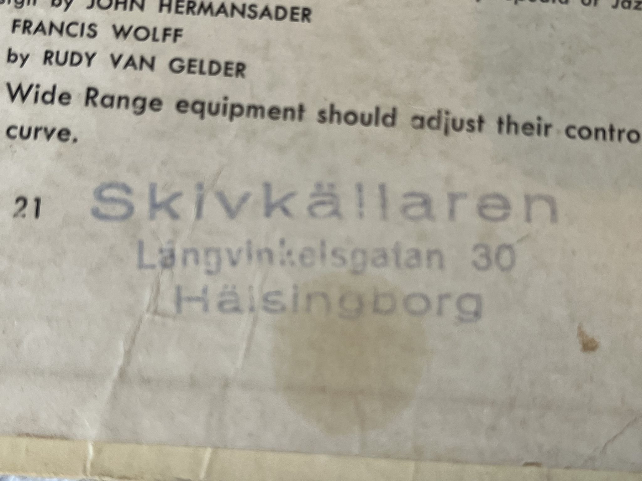 Omslagsbild för skivan THE JAZZ MESSENGERS vol 1 LP -56 1st OG US BLUE NOTE BLP 1507