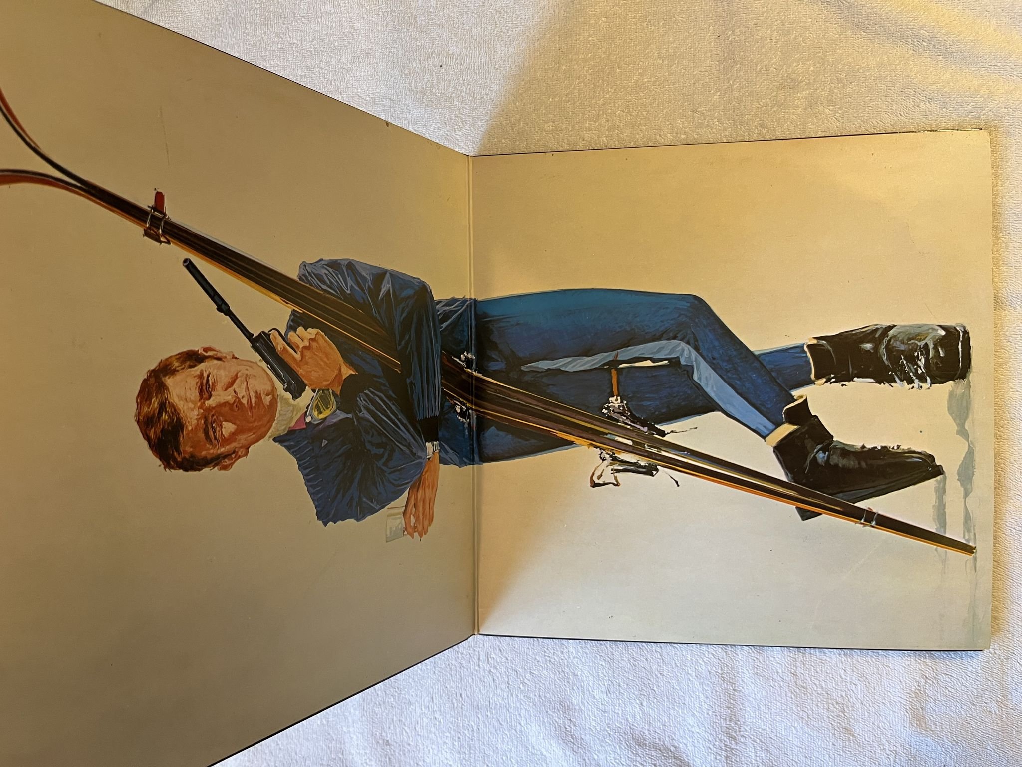 Omslagsbild för skivan ON HER MAJESTY'S SECRET SERVICE LP -69 UK UNITED ARTISTS UAS 29020