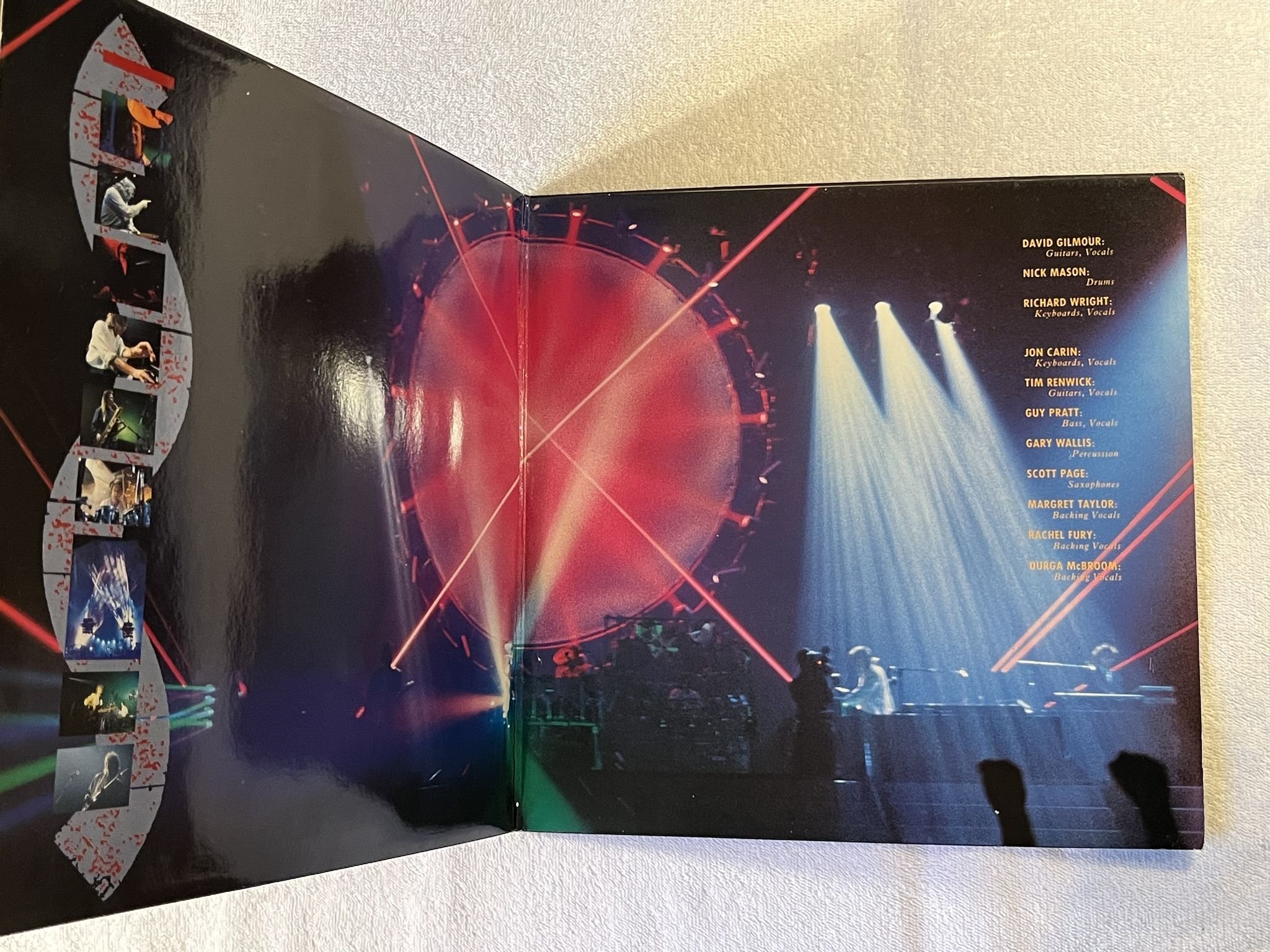 Omslagsbild för skivan PINK FLOYD delicate sound of thunder 2xLP -88 EMI 198-79 1482 1 DMM