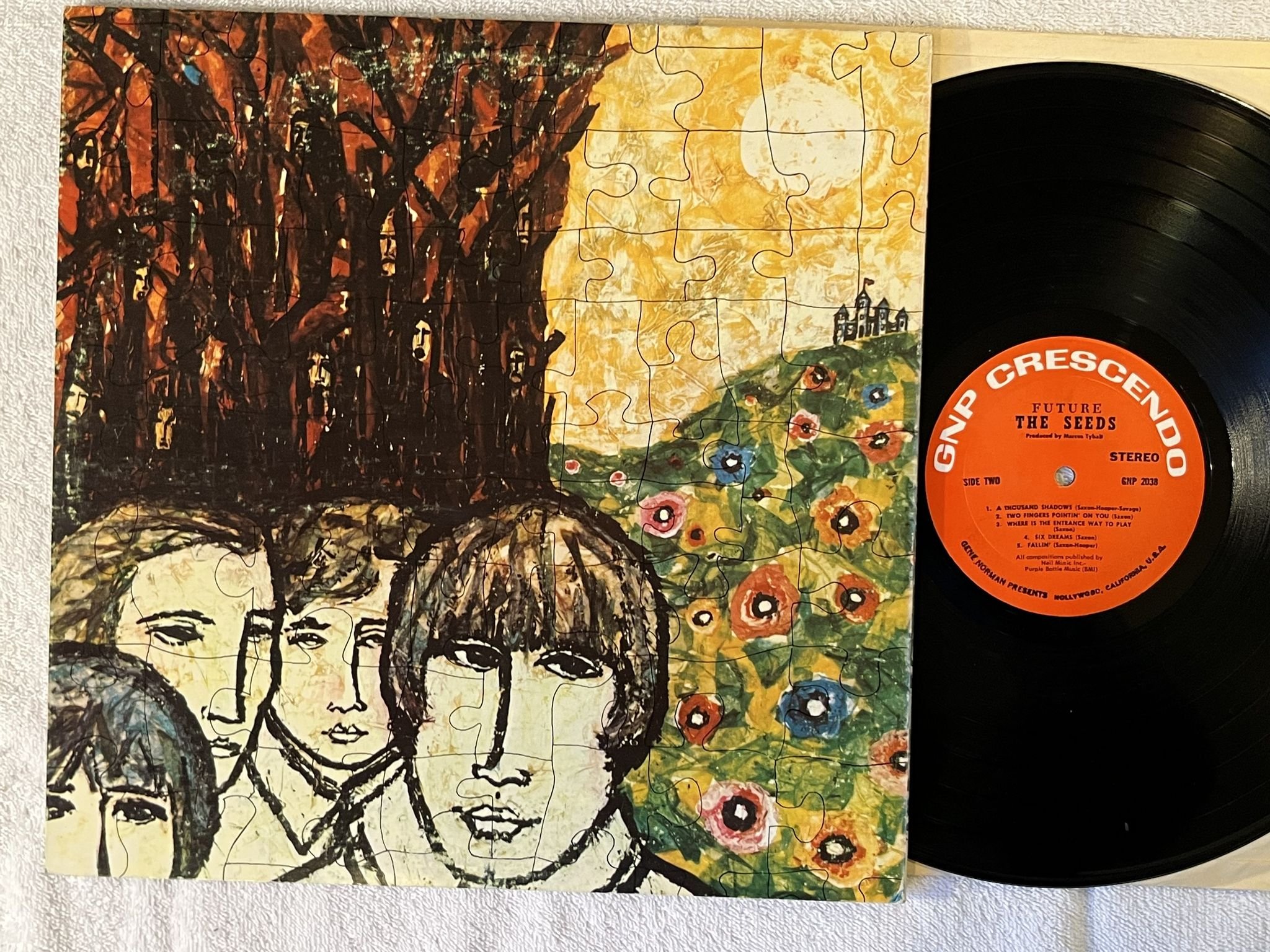 Omslagsbild för skivan THE SEEDS future LP -67 US GNP CRESCENDO GNP-2038
