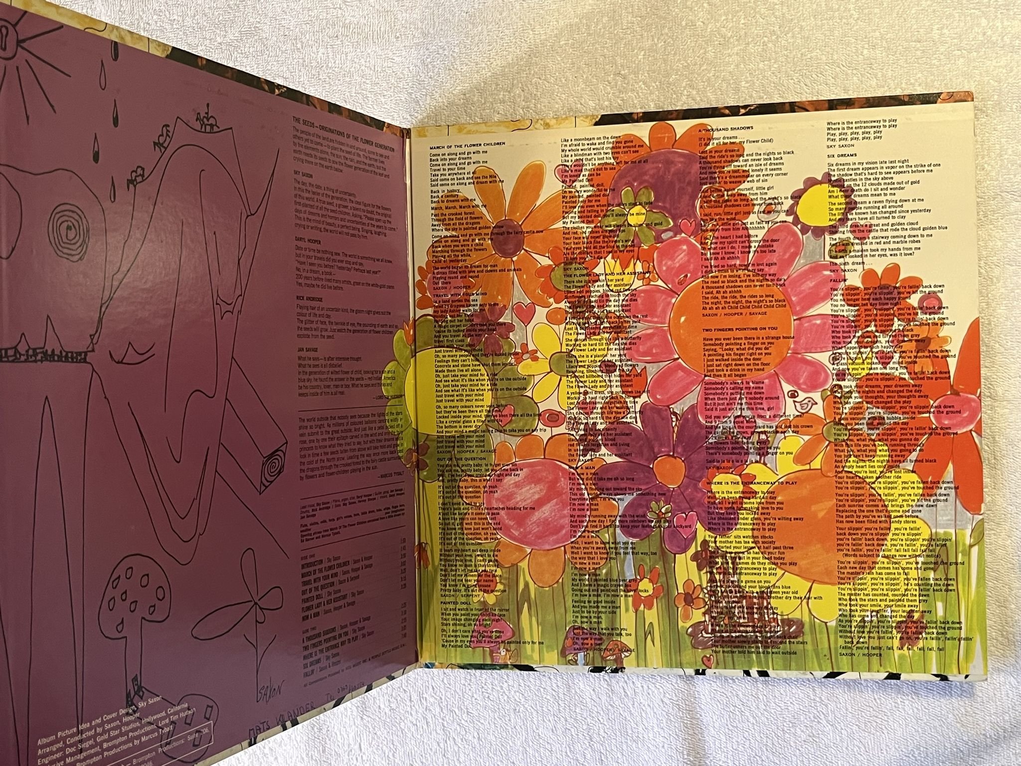 Omslagsbild för skivan THE SEEDS future LP -67 US GNP CRESCENDO GNP-2038