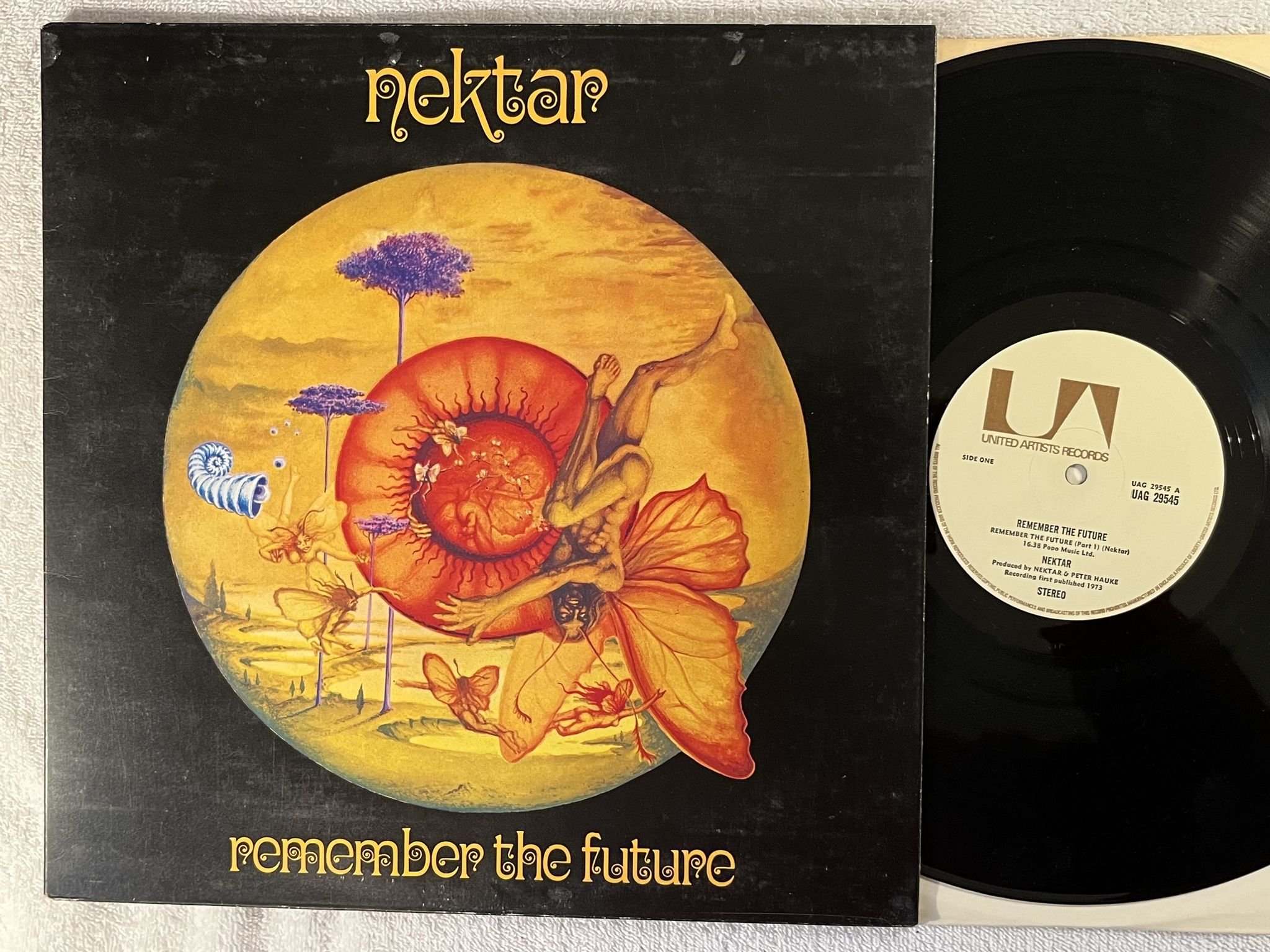 Omslagsbild för skivan NEKTAR Remember The Future LP -73 UK UNITED ARTISTS UAG 29545
