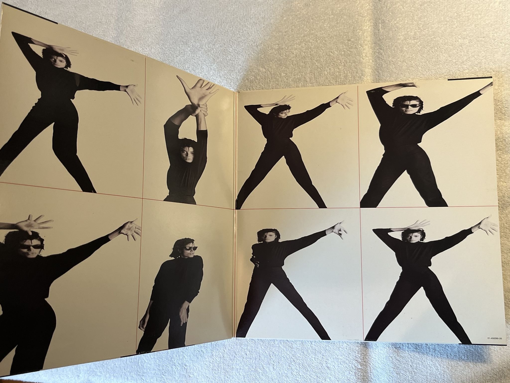 Omslagsbild för skivan MICHAEL JACKSON bad LP -87 EPIC EPC 4502901