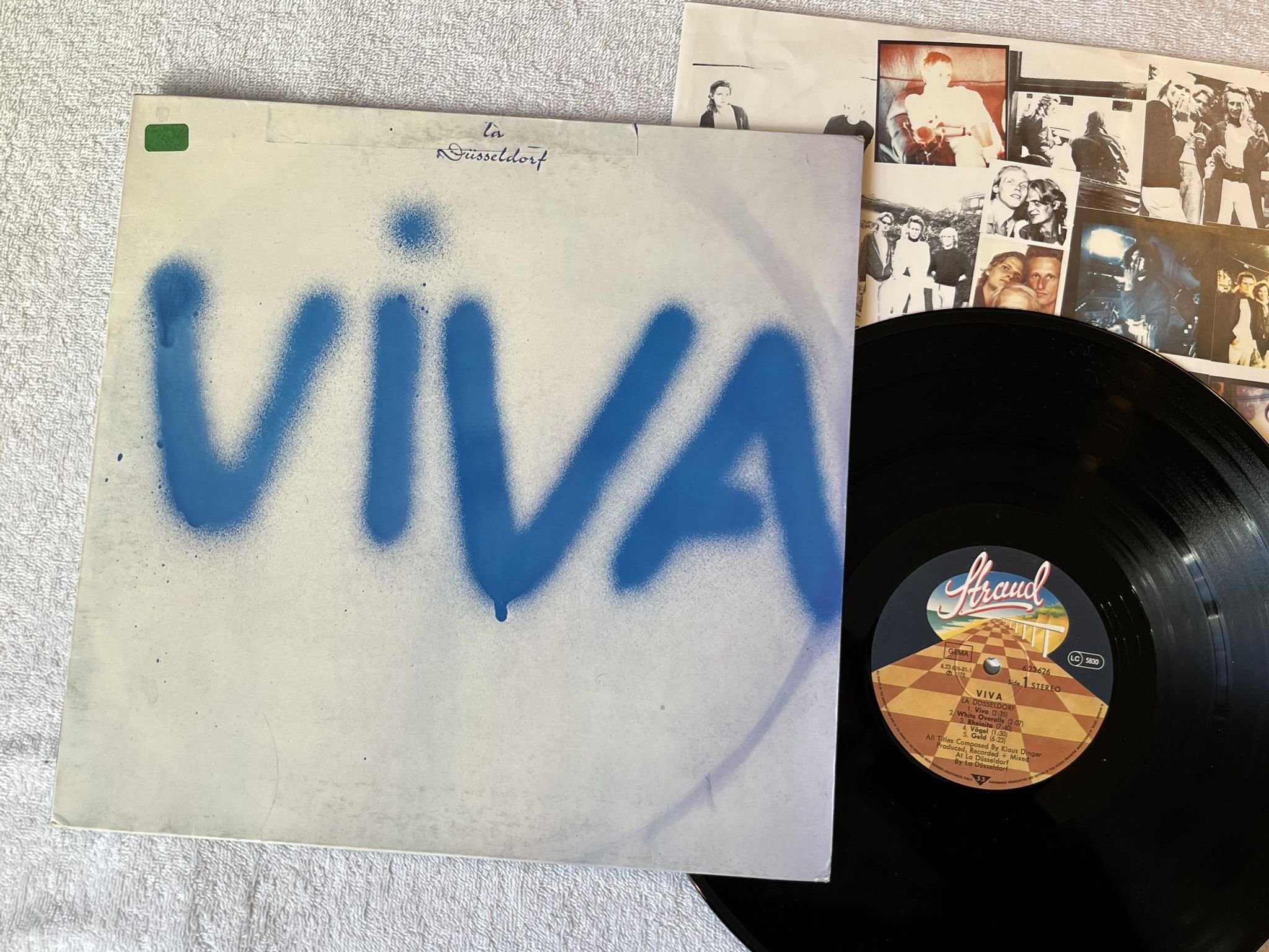 Omslagsbild för skivan LA DÜSSELDORF viva LP -78 Ger STRAND 623626