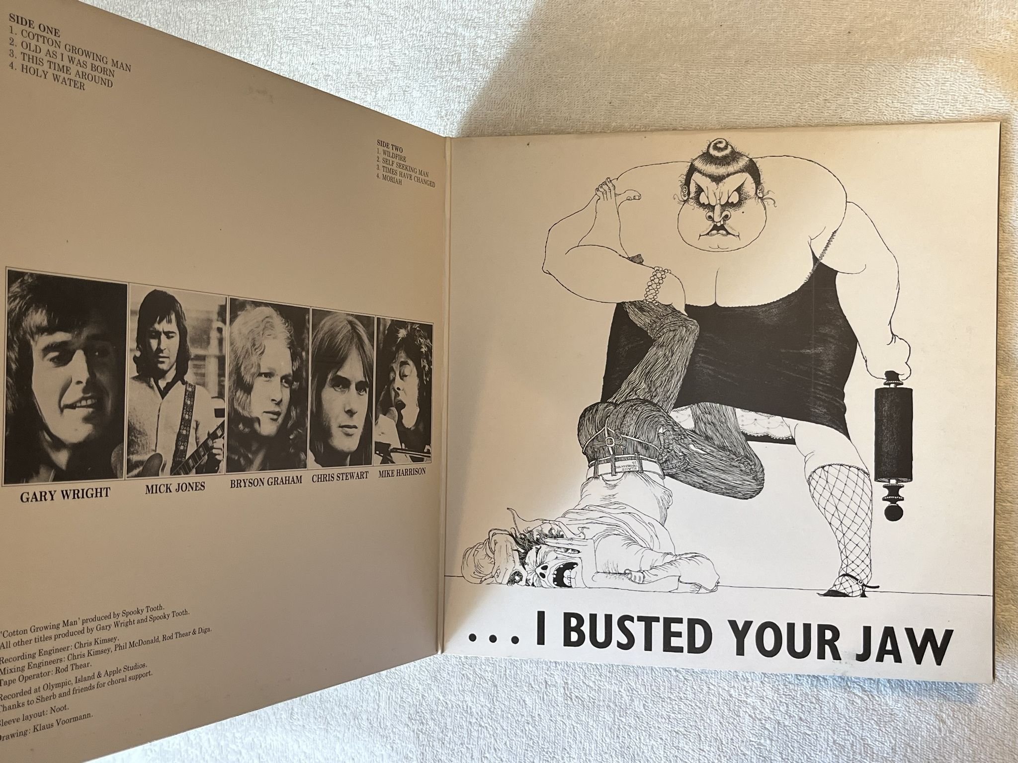 Omslagsbild för skivan SPOOKY TOOTH You Broke My Heart So... LP -73 UK ISLAND ILPS 9227