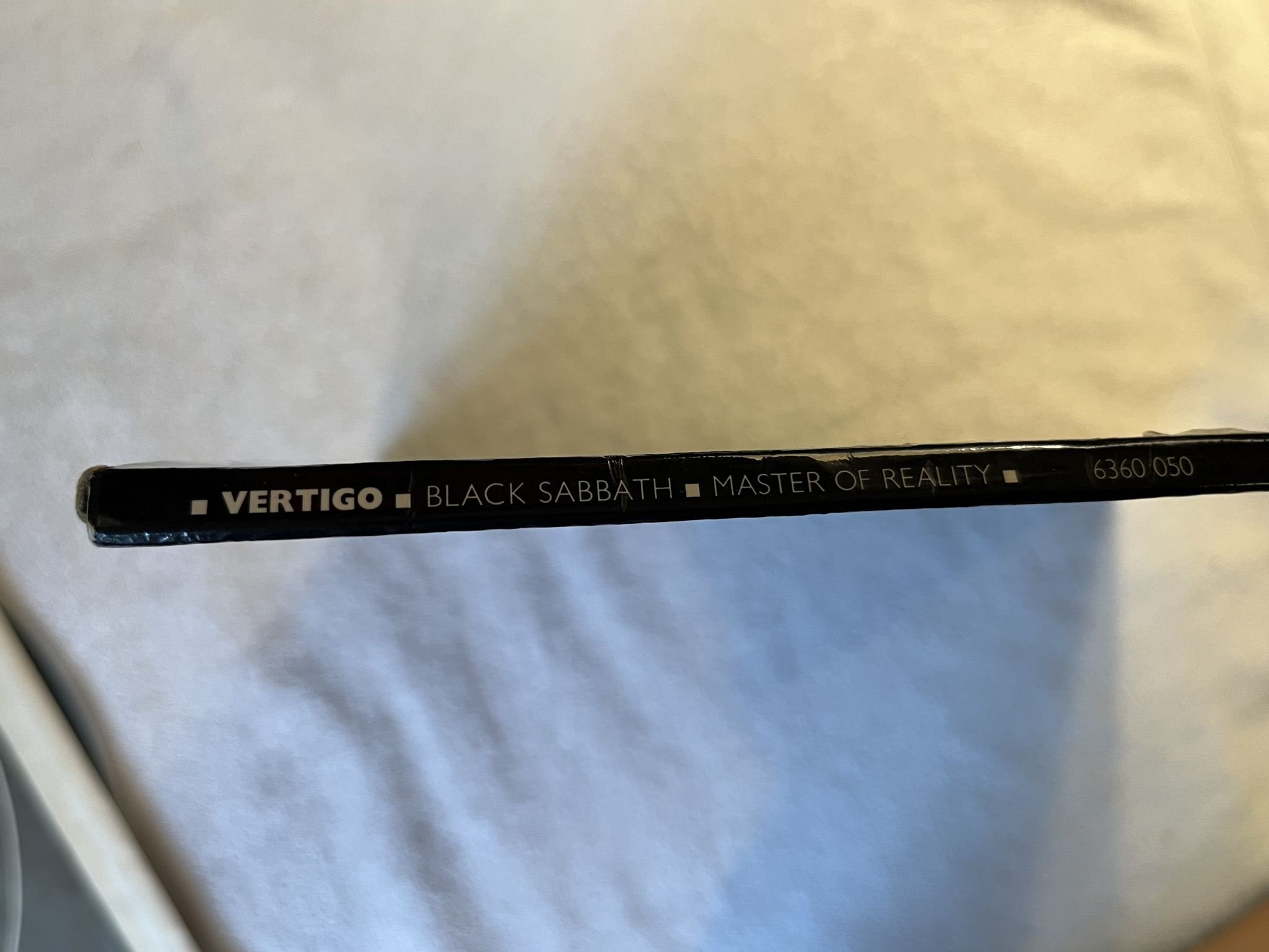 Omslagsbild för skivan BLACK SABBATH master of reality LP -71 ncb VERTIGO 6360050 *** POSTER ***
