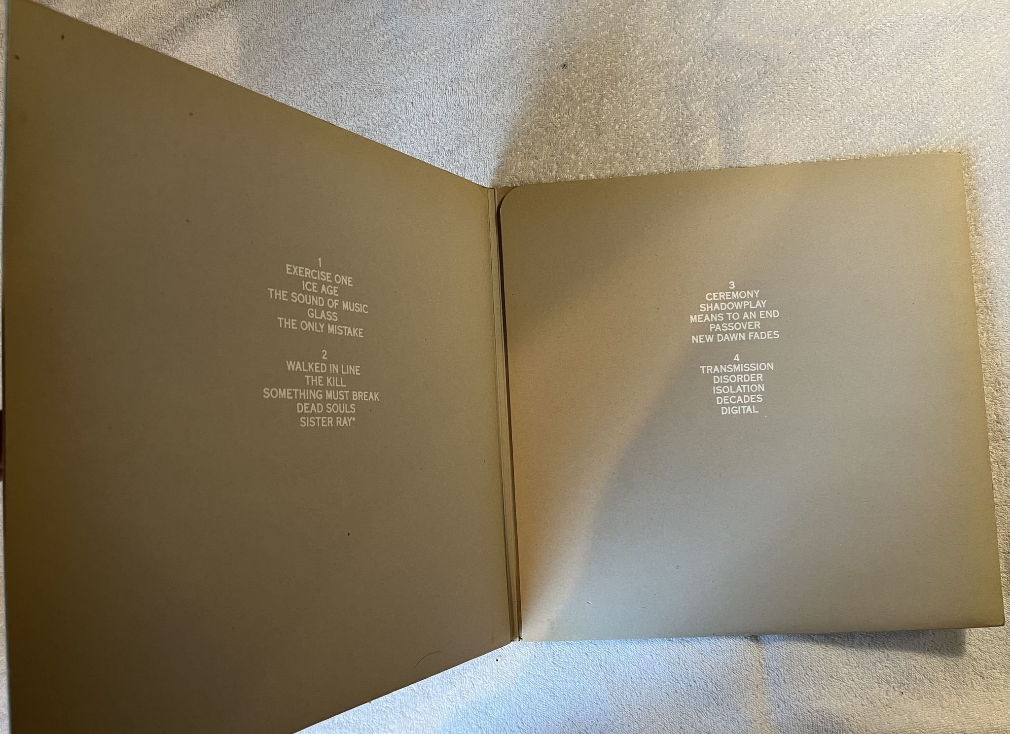 Omslagsbild för skivan JOY DIVISION still 2xLP -81 UK FACTORY FACT 40 *** Clothbound ***