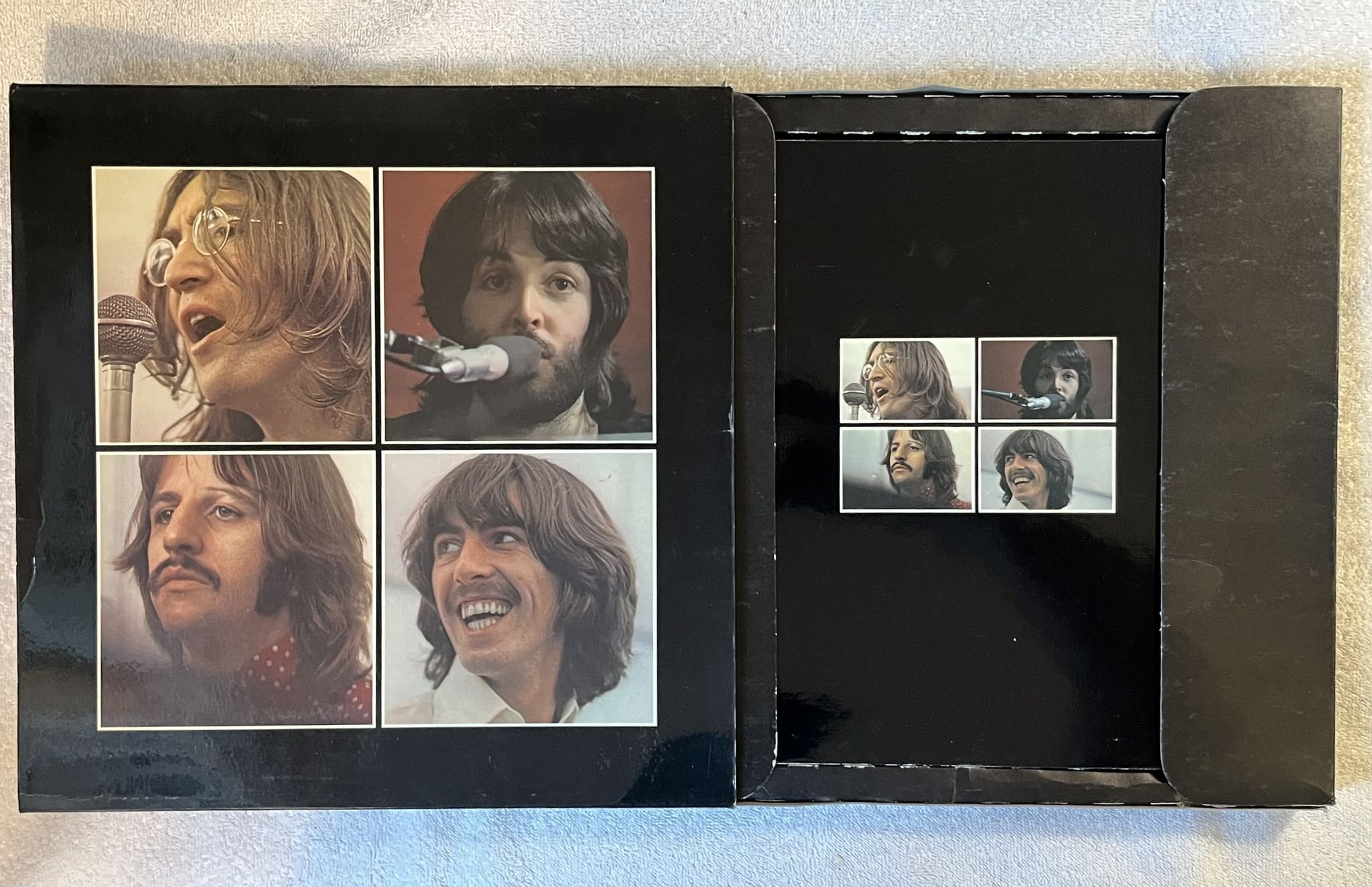 Omslagsbild för skivan THE BEATLES LET IT BE LP -70 UK APPLE PXS 1 ** RARE BOX EDITION **