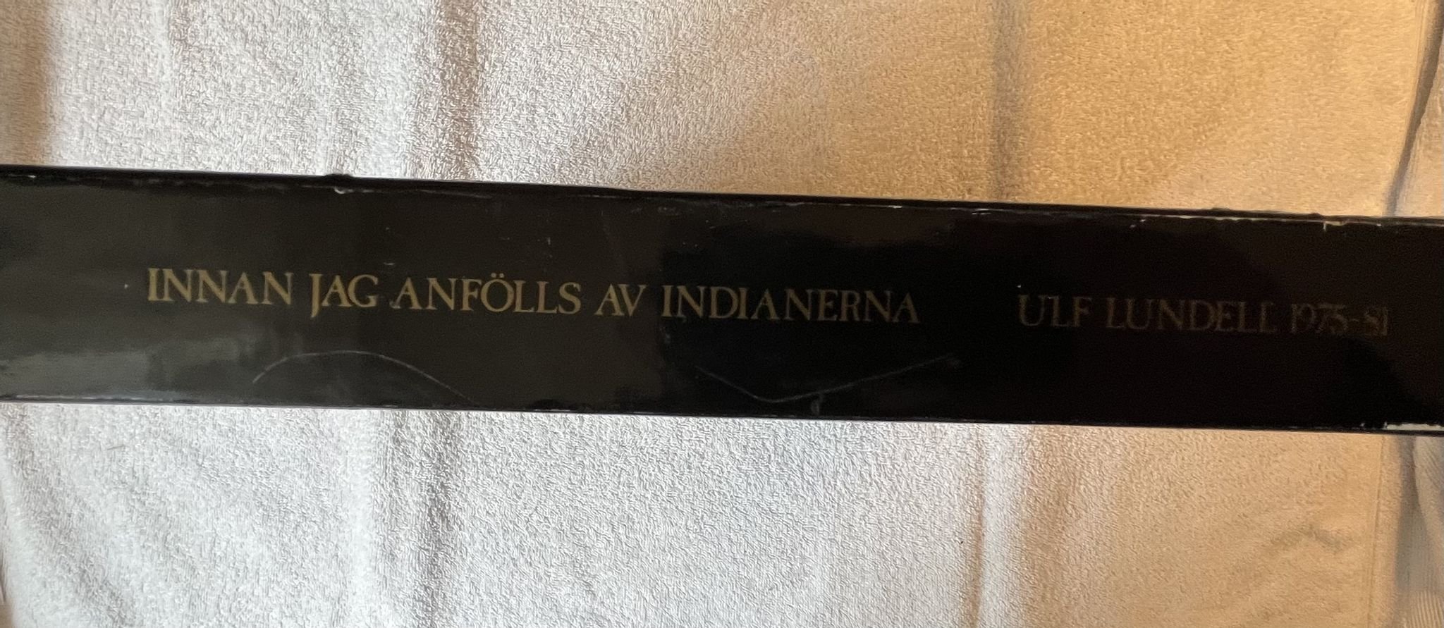 Omslagsbild för skivan ULF LUNDELL Innan Jag Anfölls Av Indianerna 1975-1981 BOX SET -81 EMI U.L.1