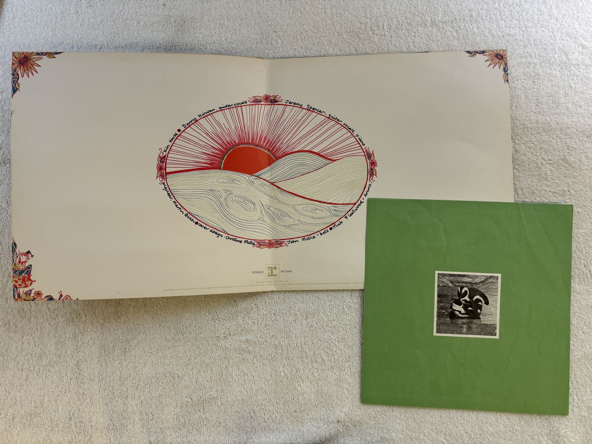 Omslagsbild för skivan FLEETWOOD MAC kiln house LP -70 Ger REPRISE RS 6408