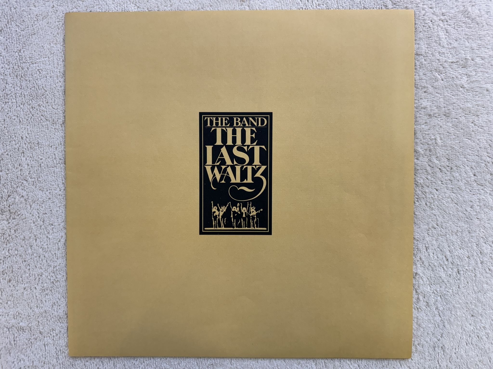 Omslagsbild för skivan THE BAND the last waltz 3xLP -78 US WARNER BROS 3WS 3146