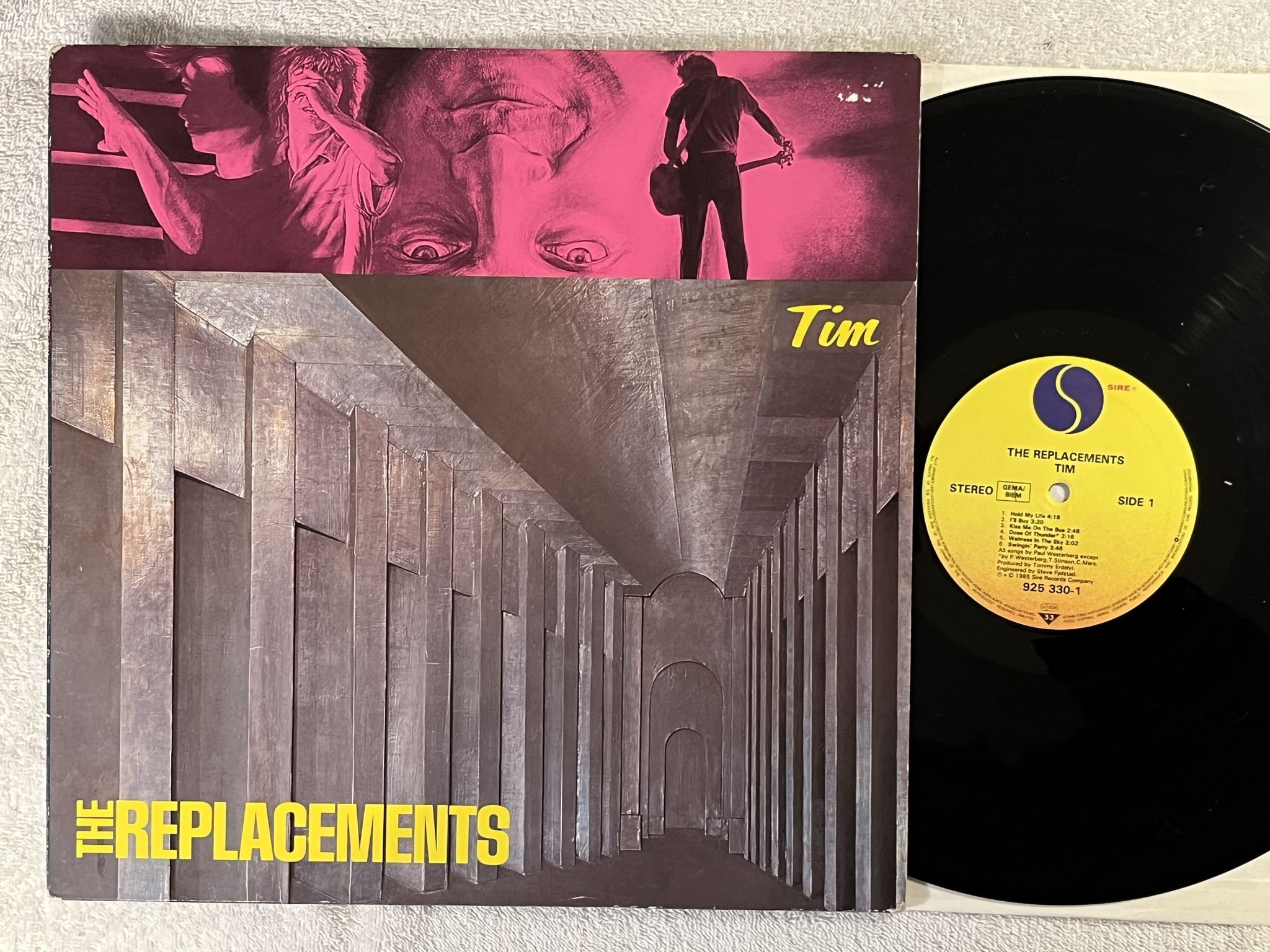 Omslagsbild för skivan THE REPLACEMENTS Tim LP -85 Ger SIRE 925 330-1