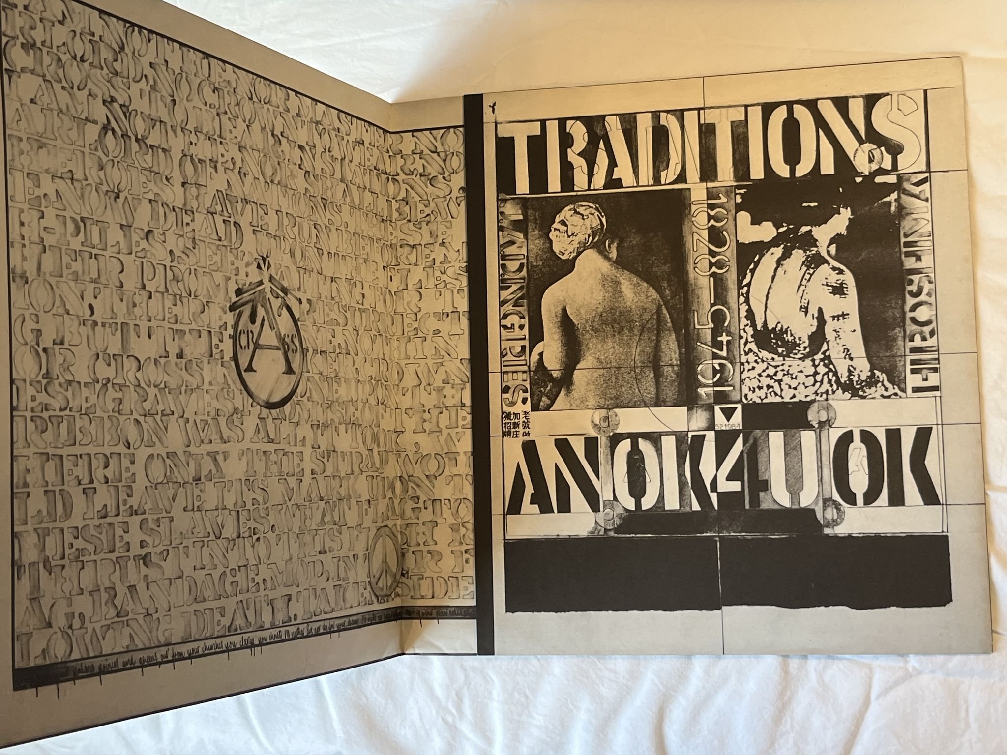 Omslagsbild för skivan CRASS Stations Of The Crass 2xLP -79 UK CRASS RECORDS 521984