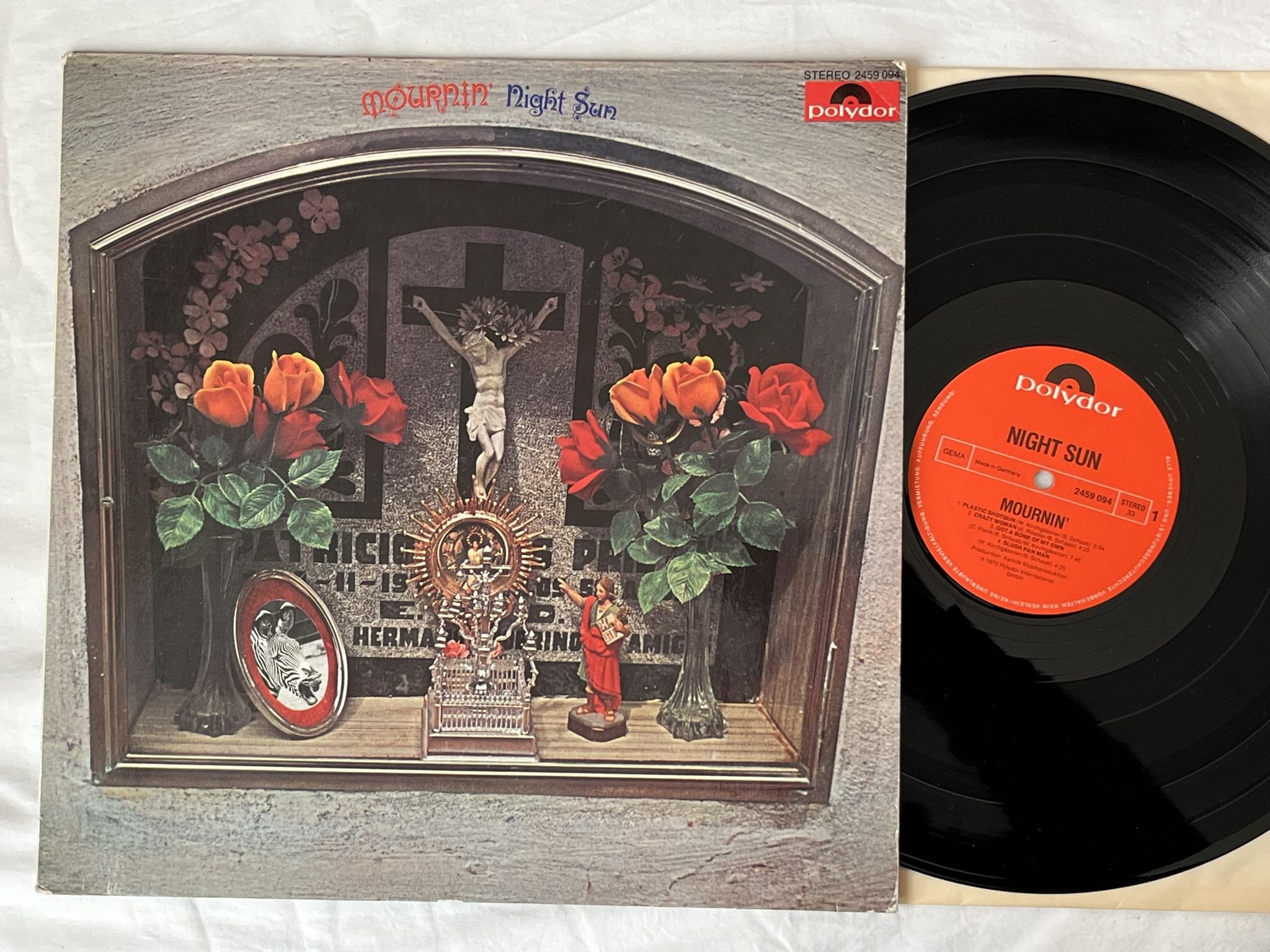 Omslagsbild för skivan NIGHT SUN mournin' LP -72/76 Ger POLYDOR 2459094 *** HARD KRAUT ***