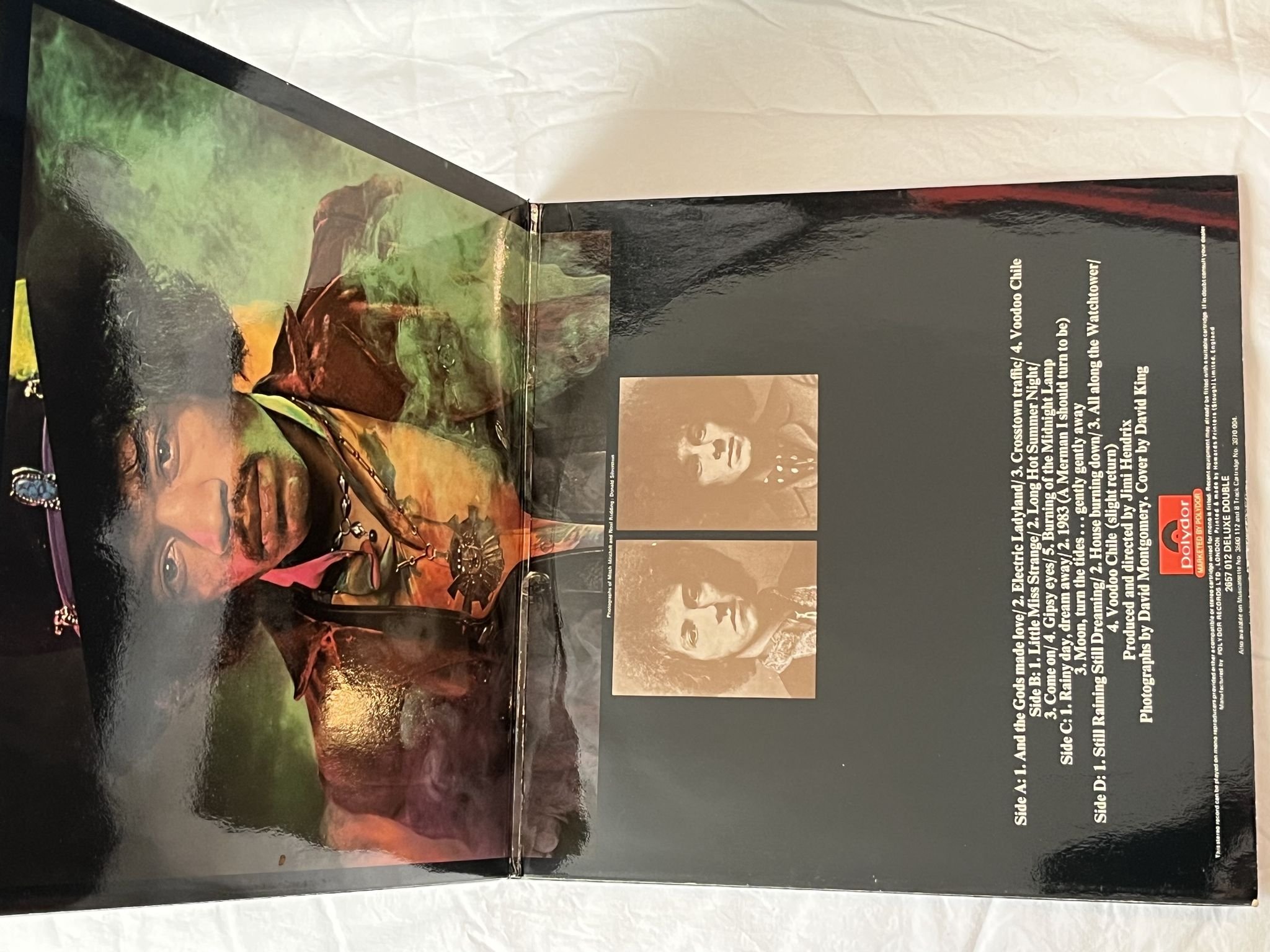 Omslagsbild för skivan THE JIMI HENDRIX EXPERIENCE electric ladyland 2xLP -68/73 UK POLYDOR 2657012