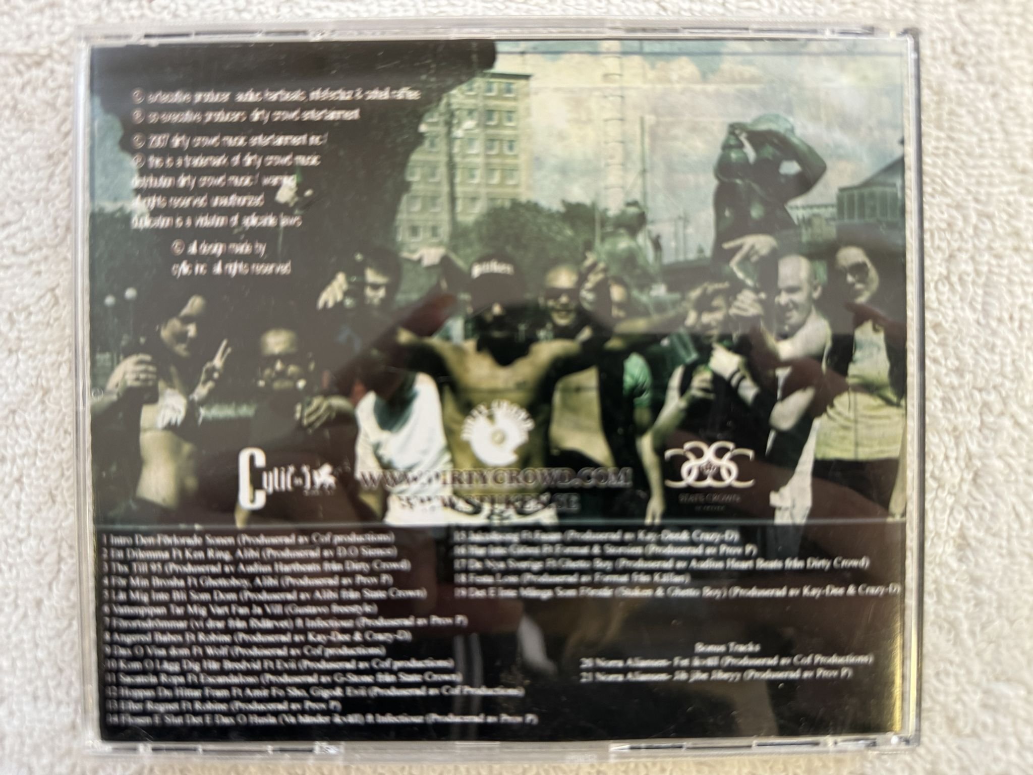 Omslagsbild för skivan Stuken Af Fördärvet – Den Förlorade Sonen CD 2007 Dirty Crowd Ent. SWERAP