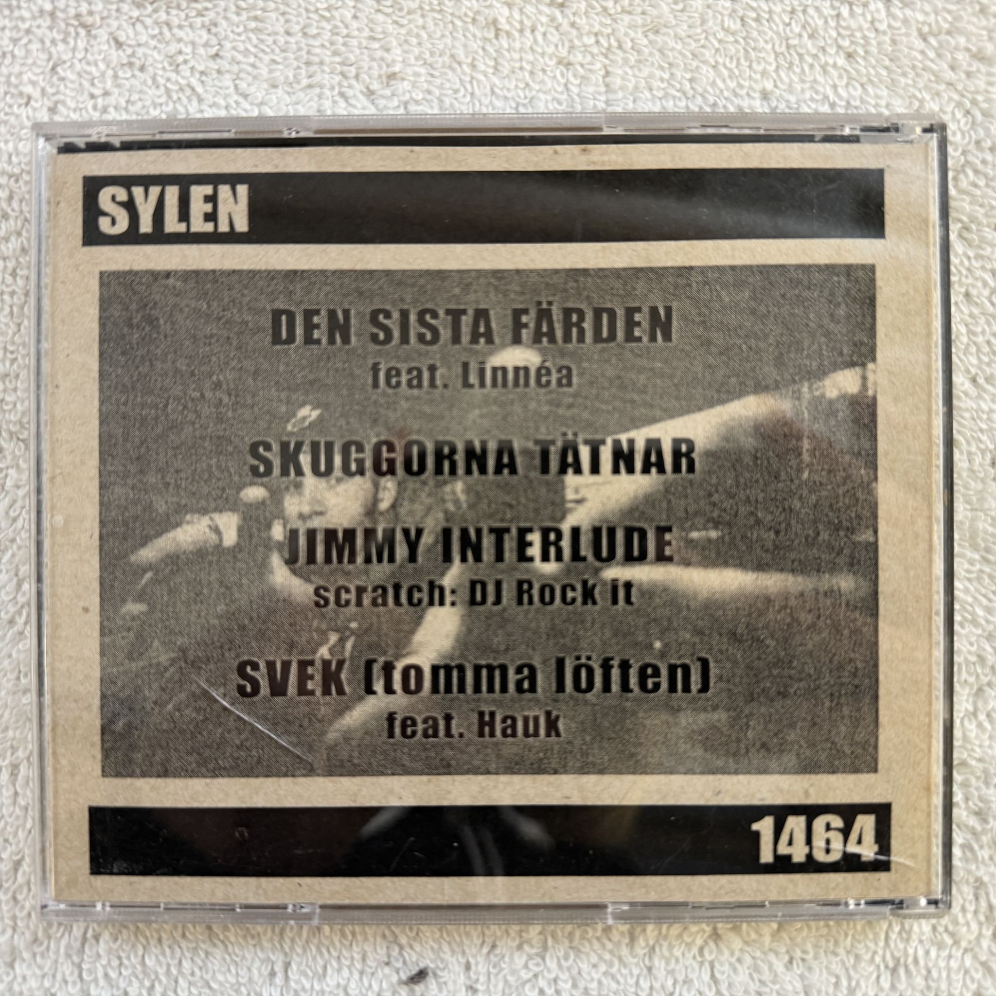 Omslagsbild för skivan SYLEN den sista färden CD demo 1464 SWERAP
