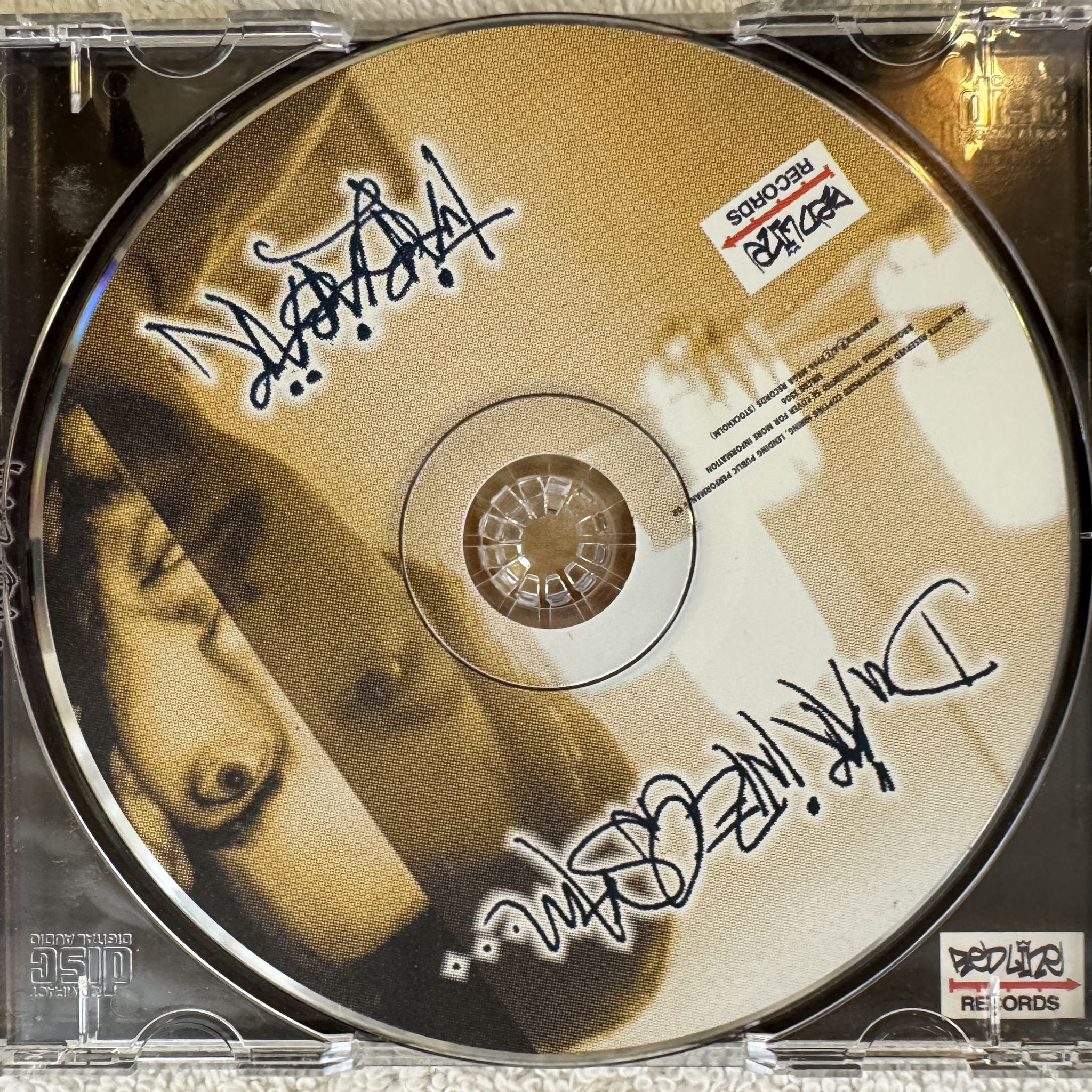 Omslagsbild för skivan Två Blåbär – Du Är Inte Ensam...CD 1996 mega MRCD 3306 SWERAP