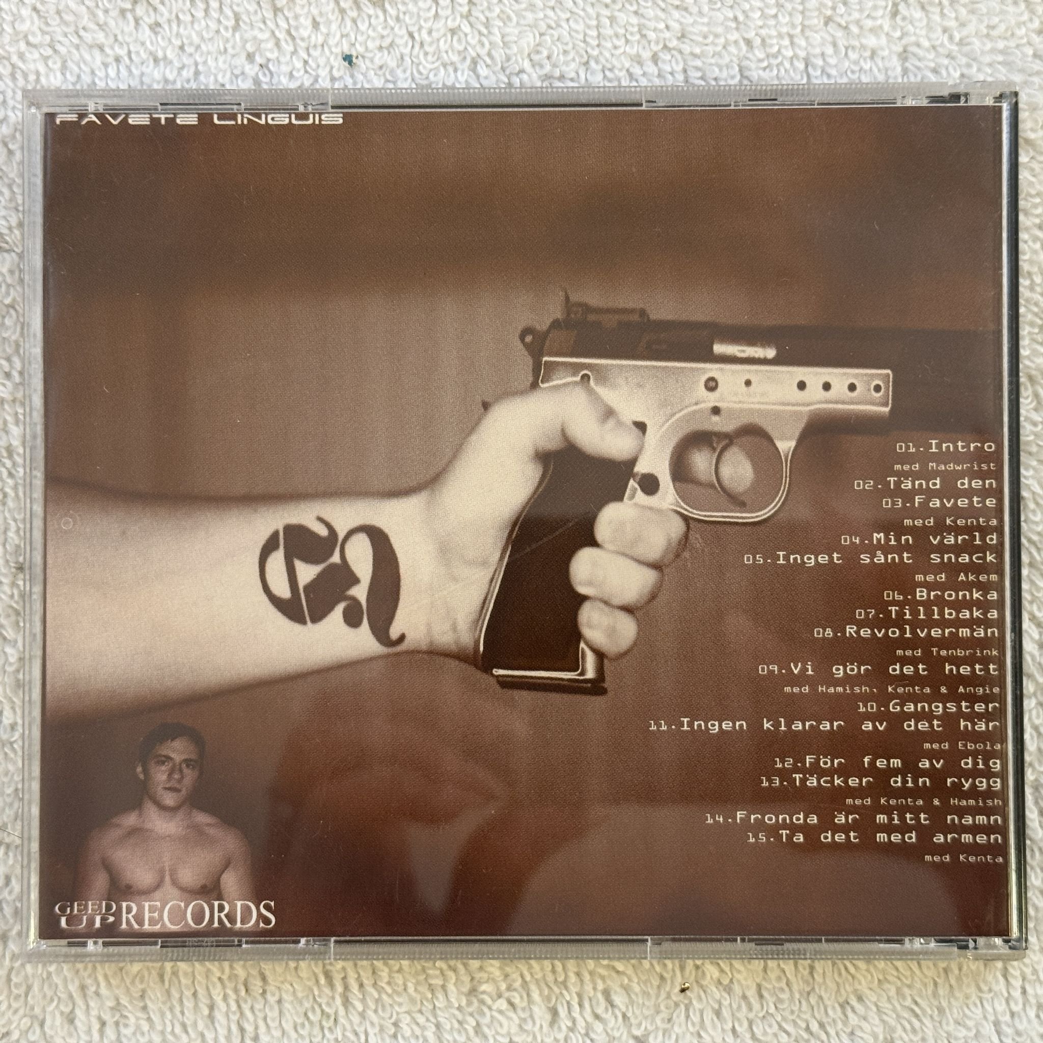 Omslagsbild för skivan FRONDA fortfarande underjord CD 2003 GeedUp Records SWERAP