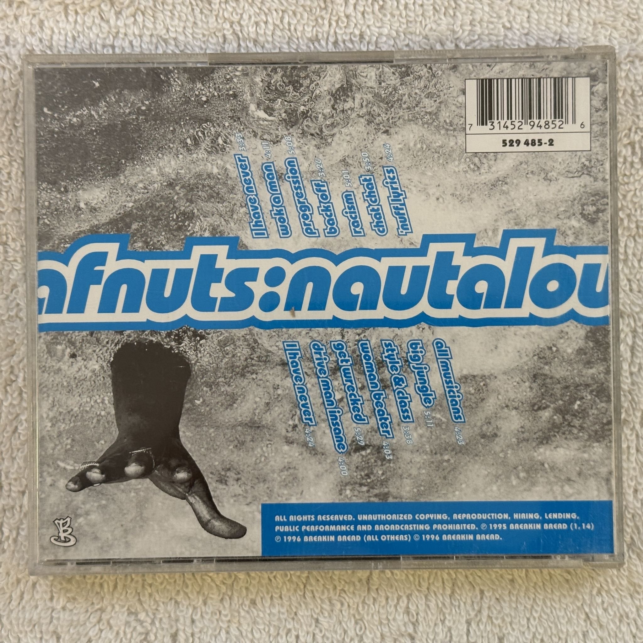 Omslagsbild för skivan Leafnuts – Nautalous CD -96 Breakin' Bread 529 485-2