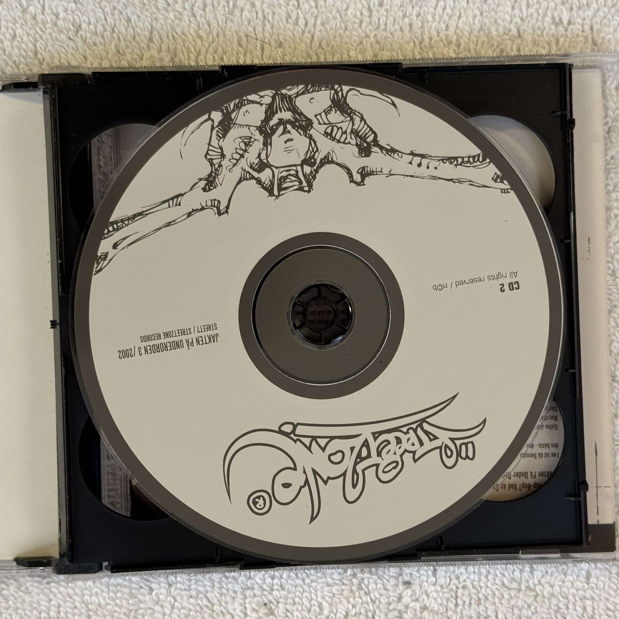 Omslagsbild för skivan Various – Jakten På Under Orden III 2xCD 2002 Streetzone STREET7 SWERAP