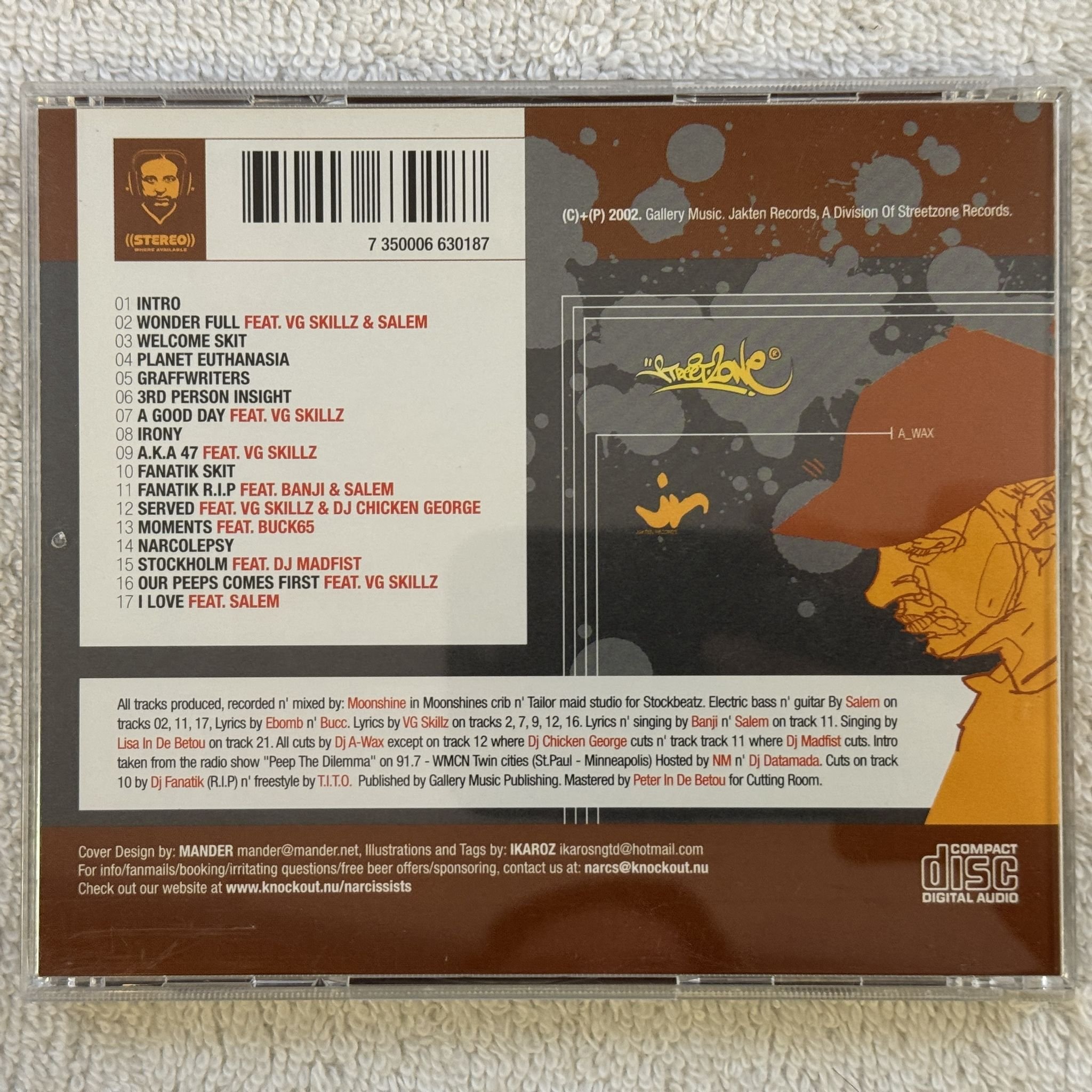 Omslagsbild för skivan MAD GIANTS brotherhood CD 200? demo SWERAP