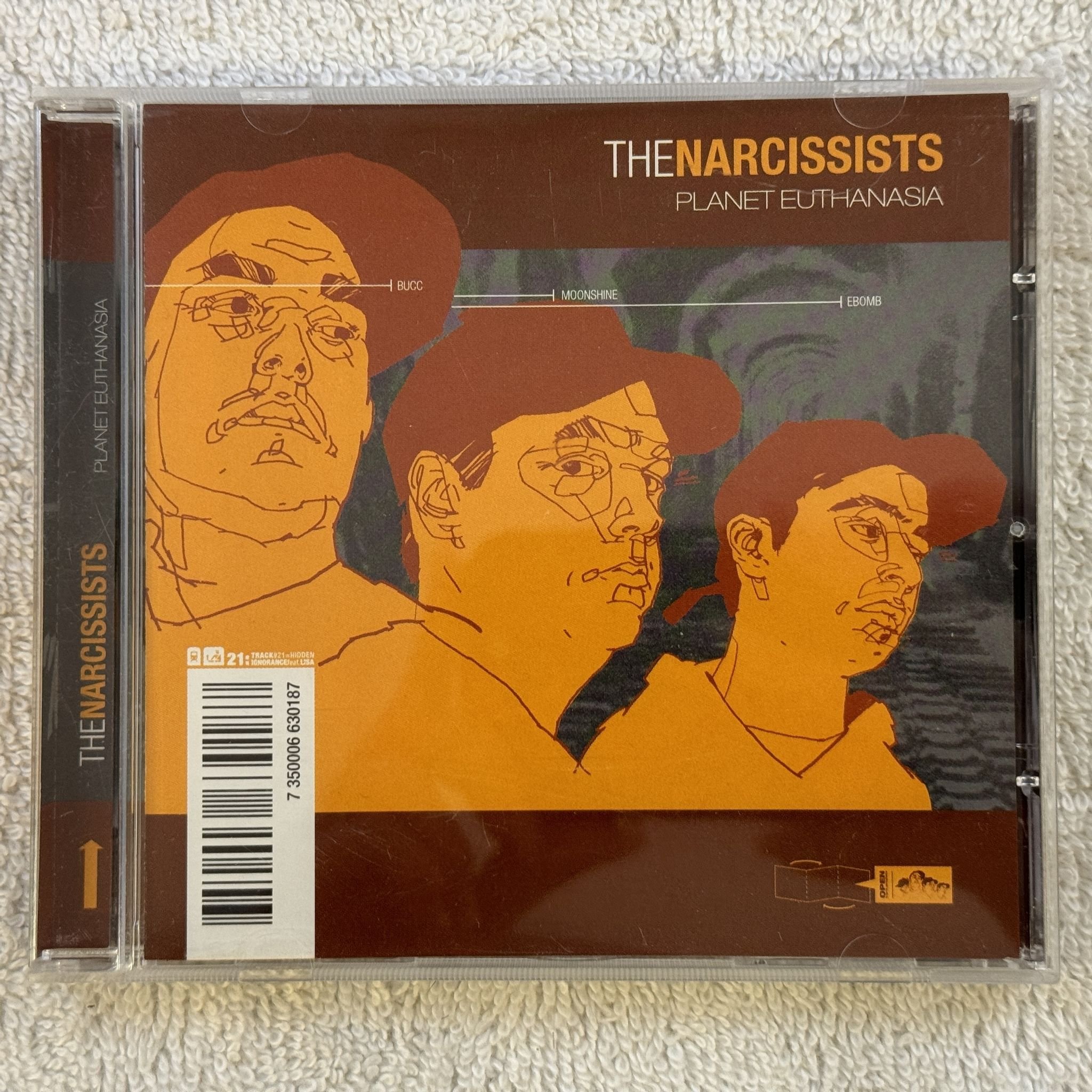 Omslagsbild för skivan MAD GIANTS brotherhood CD 200? demo SWERAP