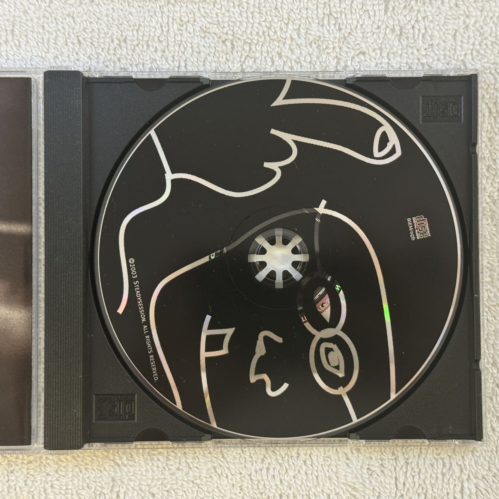 Omslagsbild för skivan VARIOUS steadysession CD 2003 GALLERY MUSIC SWERAP