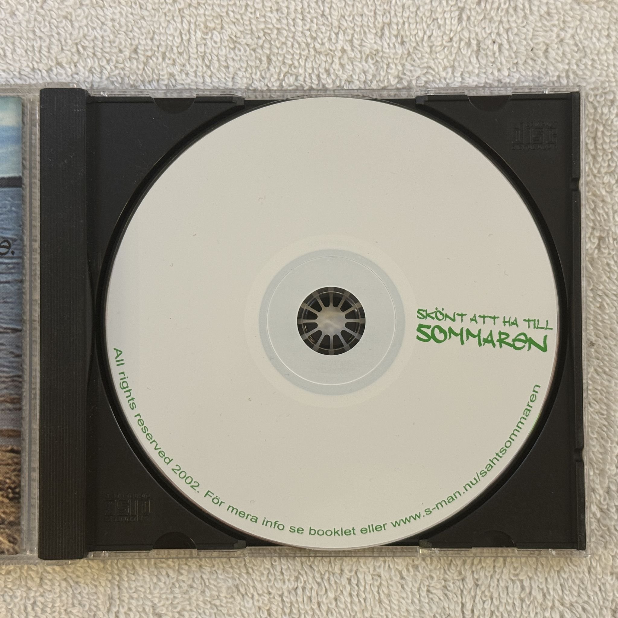 Omslagsbild för skivan V/A Skönt Att Ha Till Sommaren CD 2002 blenda SEVNR02002 SWERAP