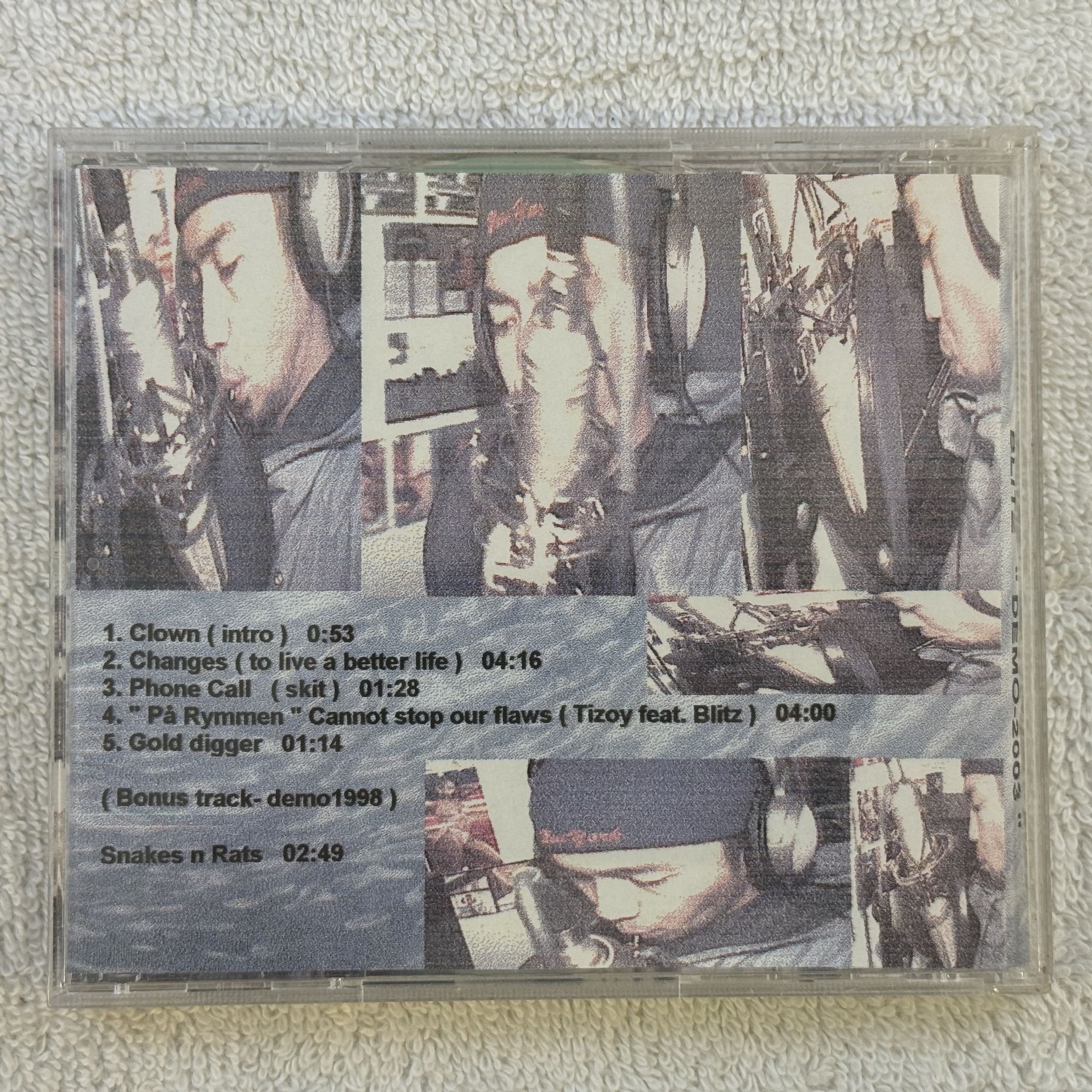 Omslagsbild för skivan BLITZ demo-2003 CD BEEF RECORDS SWERAP