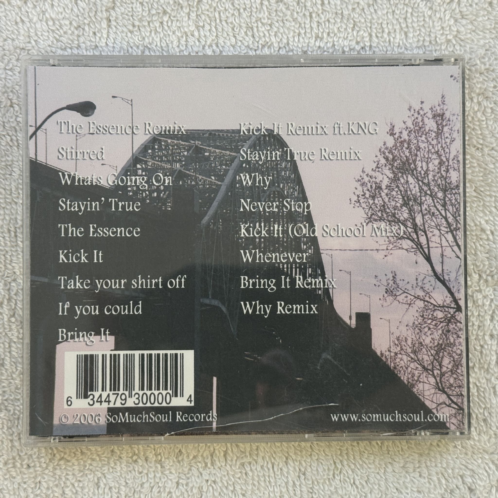 Omslagsbild för skivan PERSERVERANCE what took so long ... CD 2006 SoMuchSoul SWERAP