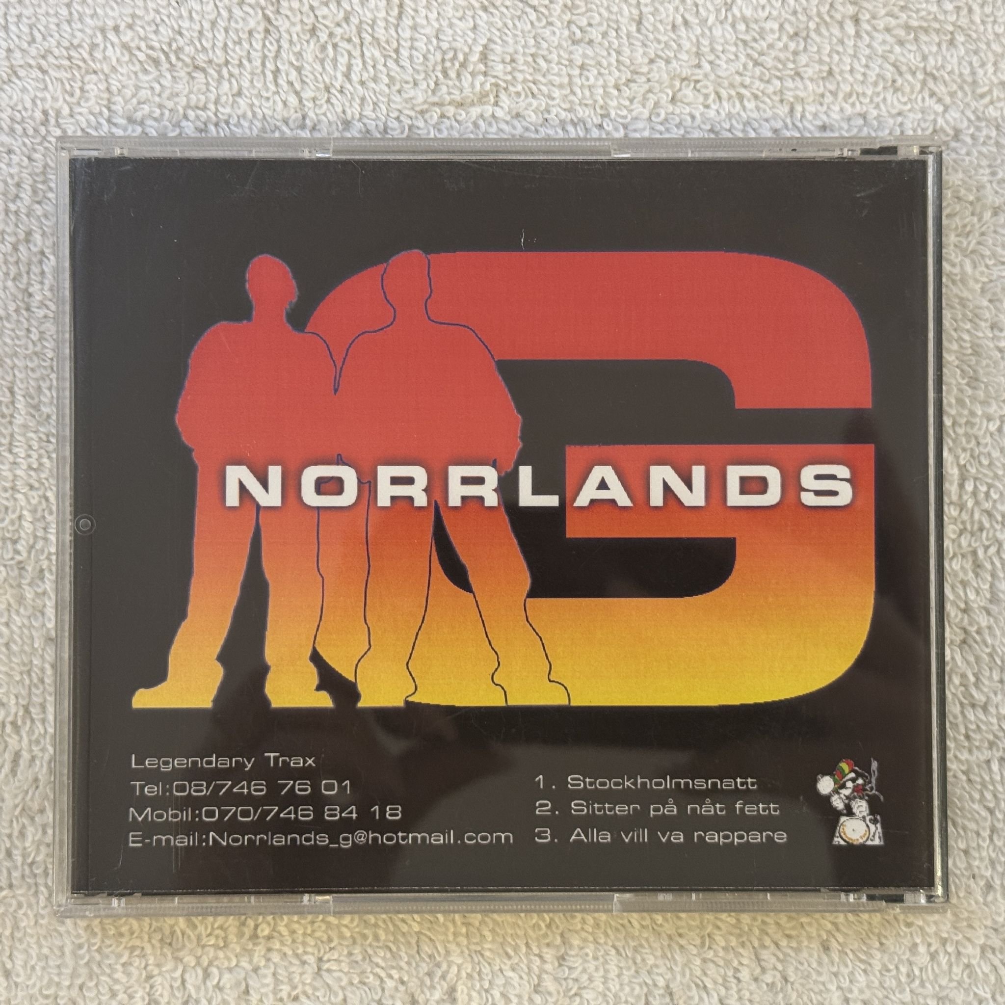 Omslagsbild för skivan NORRLAND G s/t CD LEGENDARY TRAX SWERAP
