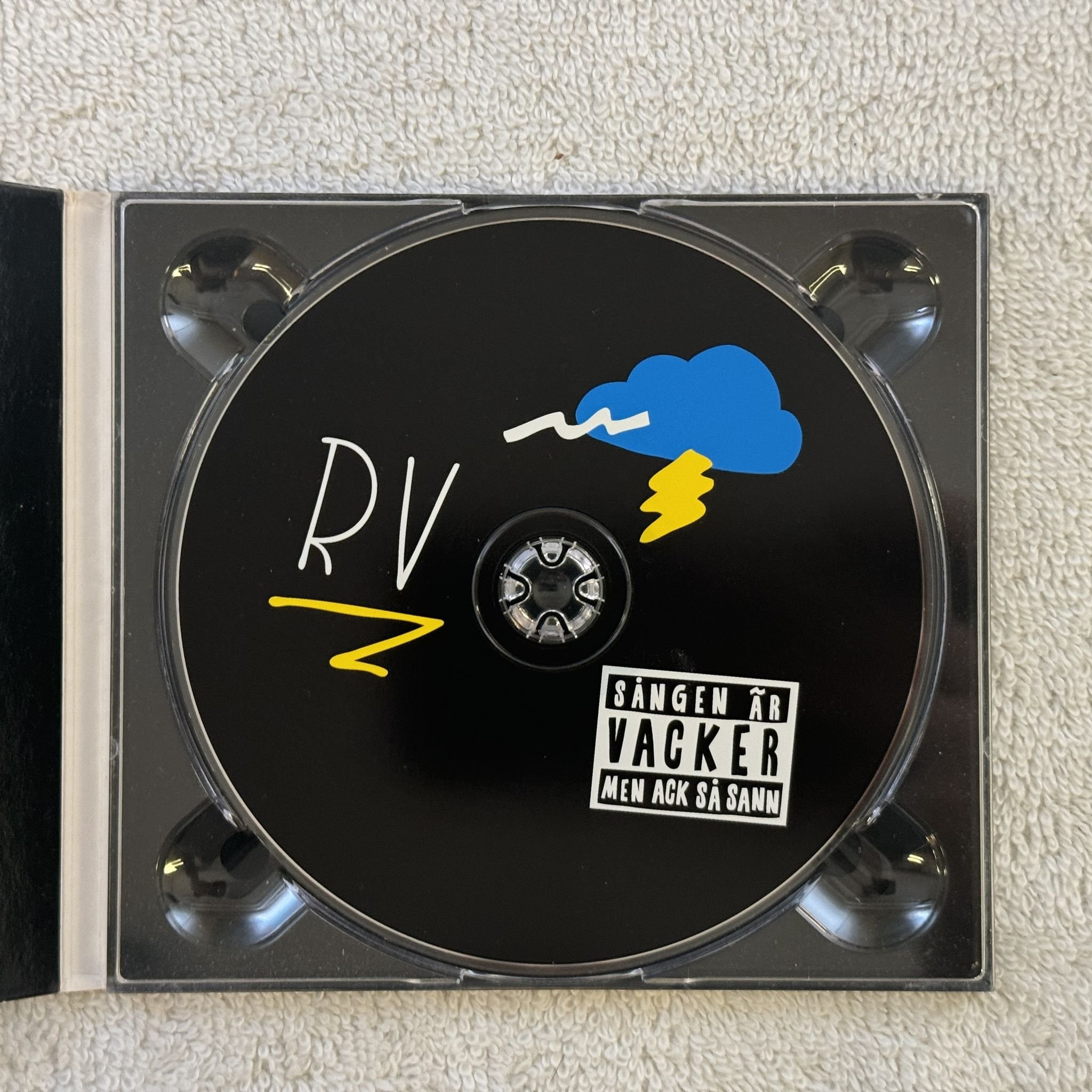 Omslagsbild för skivan Robert Valsinger – Sången Är Vacker Men Ack Så Sann CD 2006 SWERAP