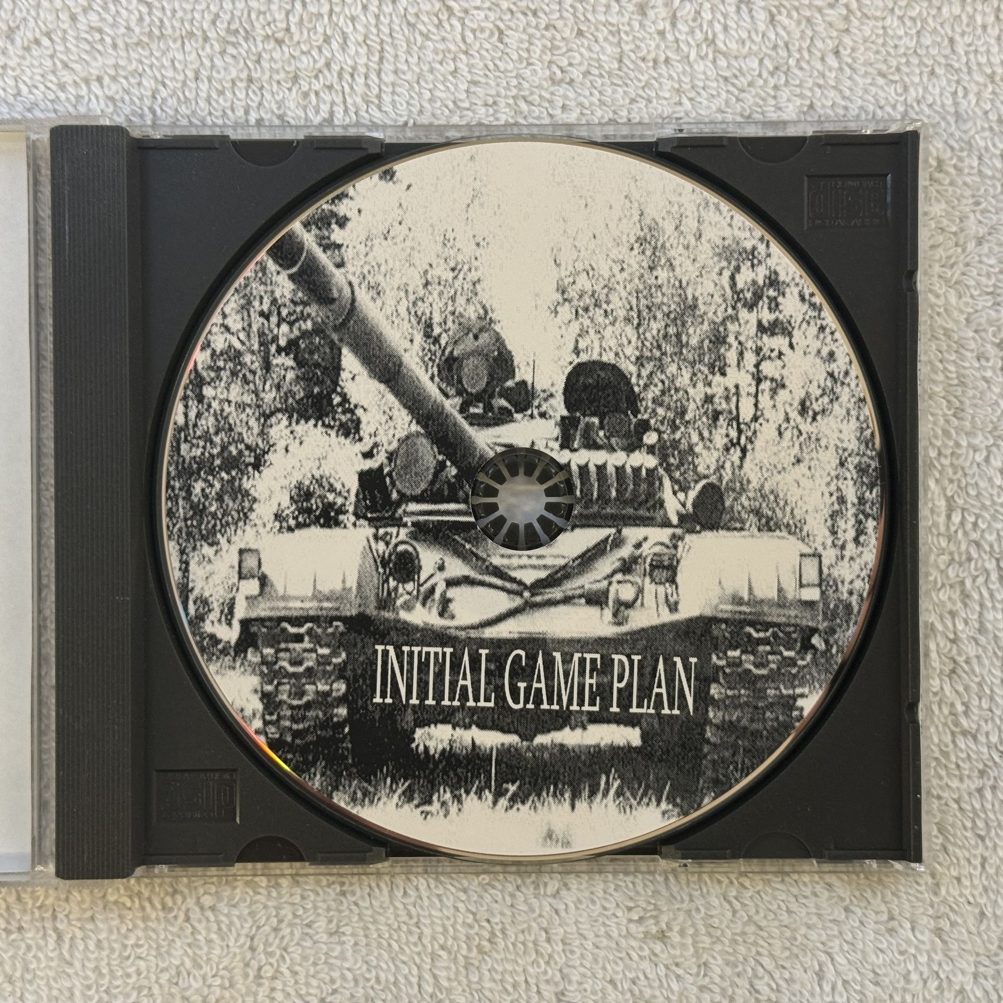 Omslagsbild för skivan TANK MARWIN Initial Game Plan CD 2003 SOLID SENDERS demo SWERAP