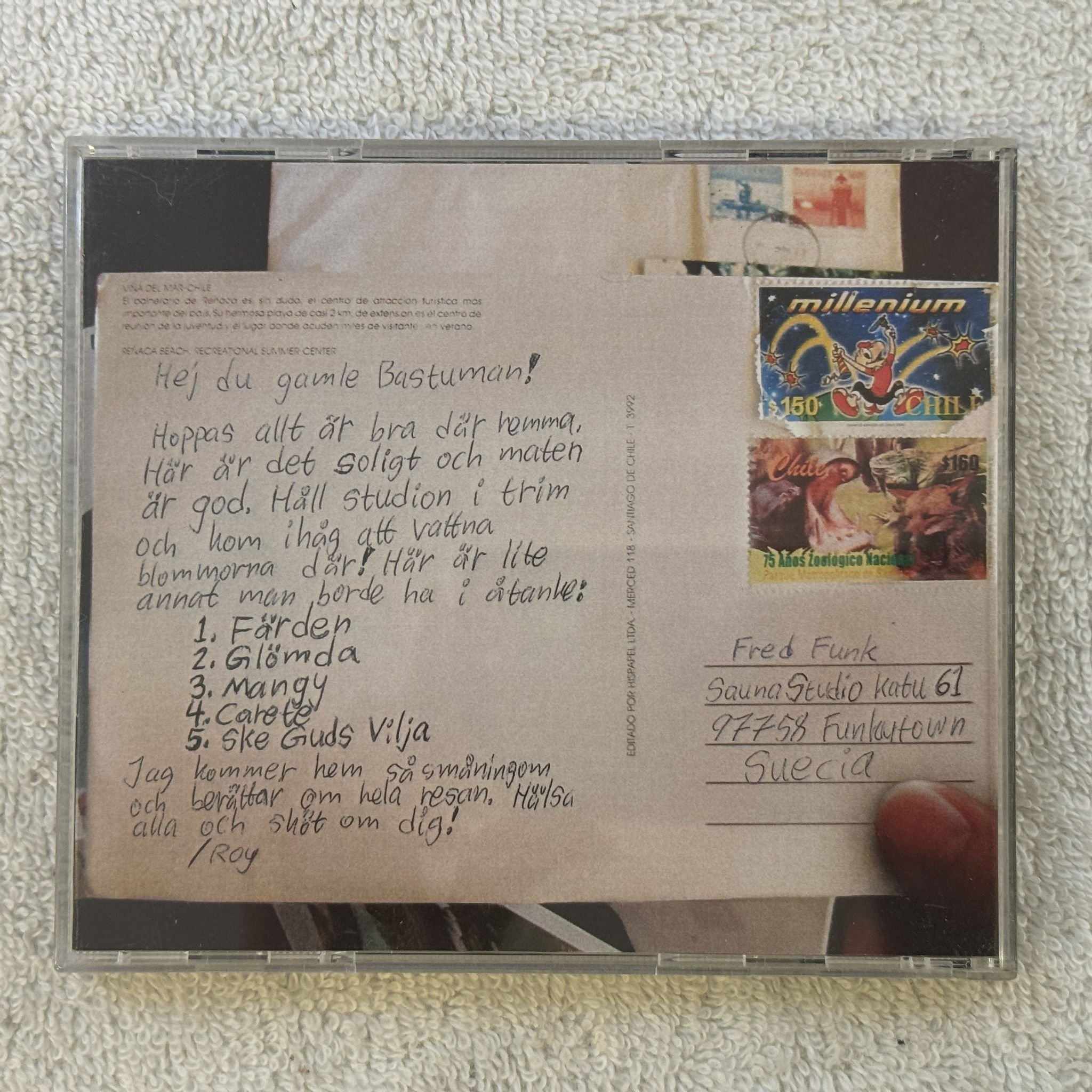 Omslagsbild för skivan IGNOMINEES referensramar CD SAUNA STUDIO PRODUCTION SWERAP