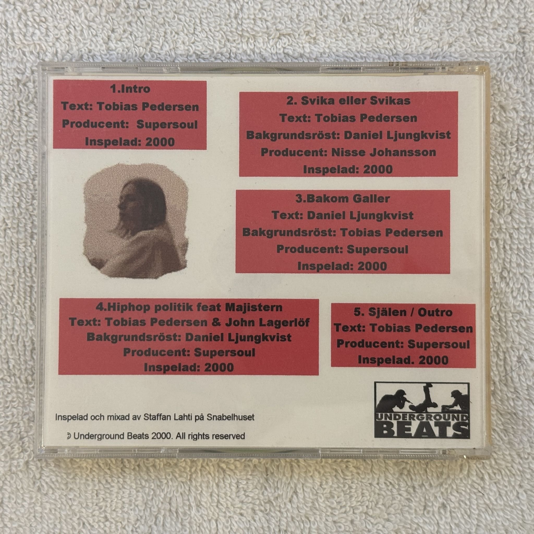 Omslagsbild för skivan TAP livets brunn CD 2000 underground beats SWERAP