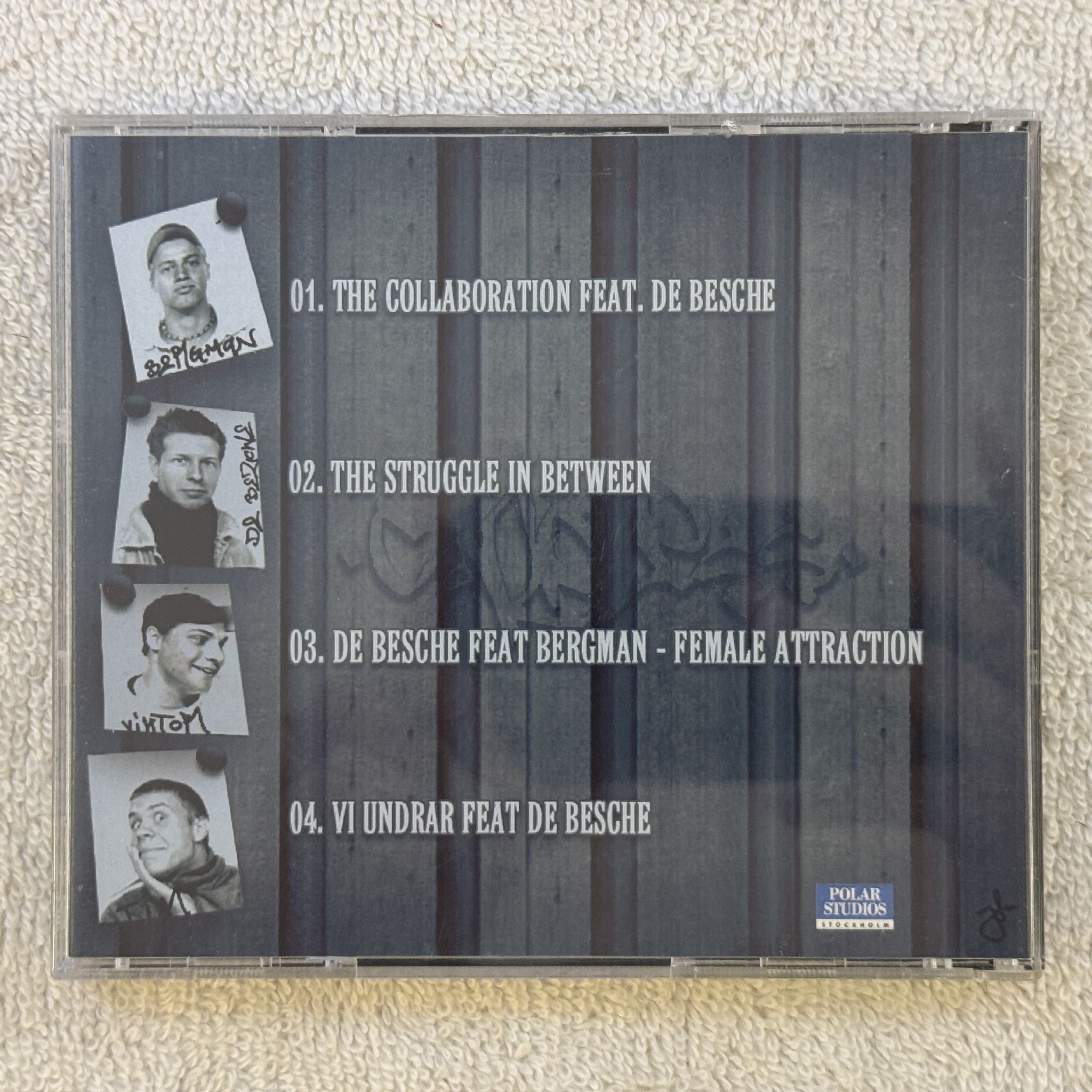 Omslagsbild för skivan CARELESS Collaboration CD demo SWERAP