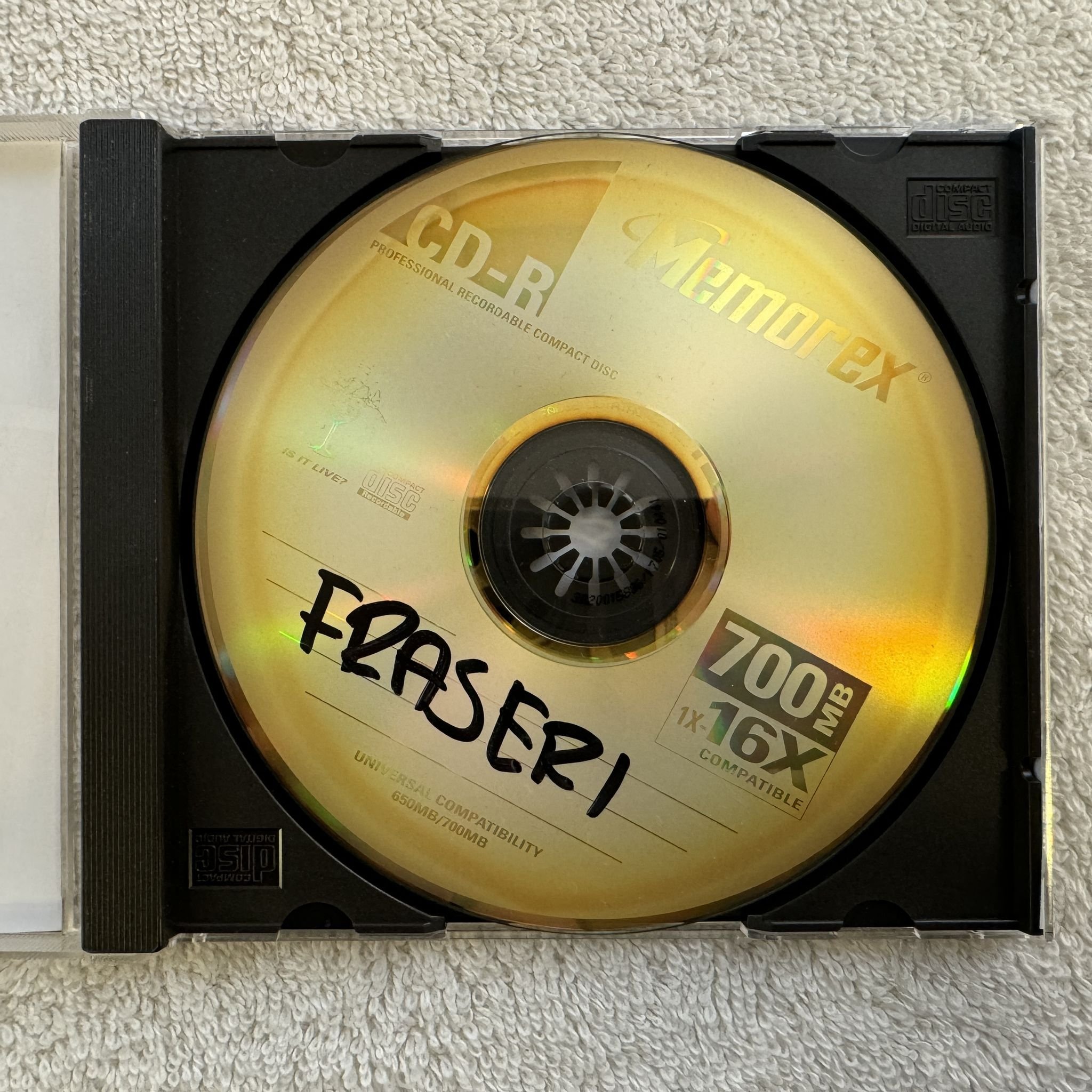 Omslagsbild för skivan Fraseri – Inte Mer Än Rätt CD 2002 ÄktaBra Produktioner SWERAP