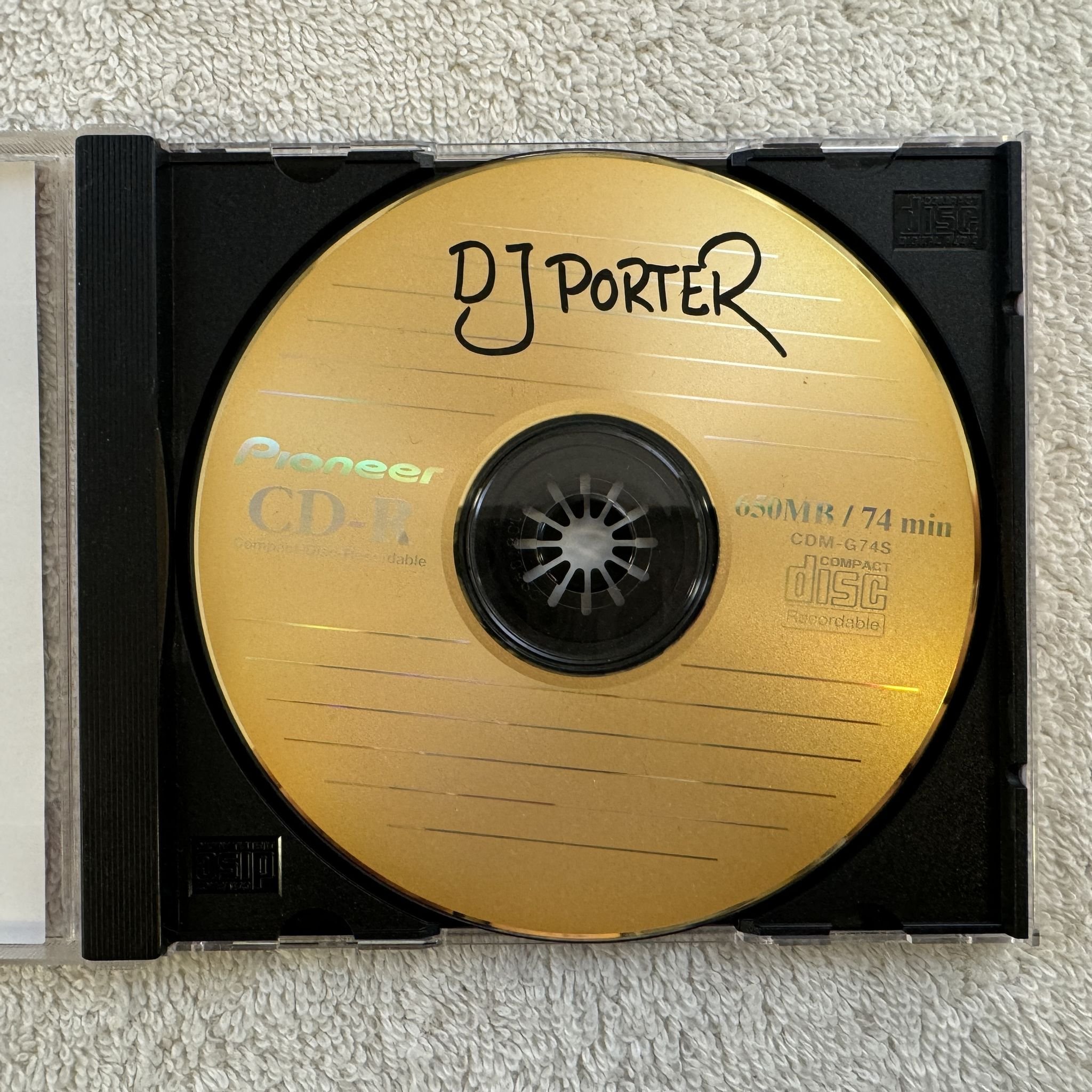 Omslagsbild för skivan Dj Porter Of: "Plant Of Trails"* – Golden Showers CD 1999 MORBID demo SWERAP