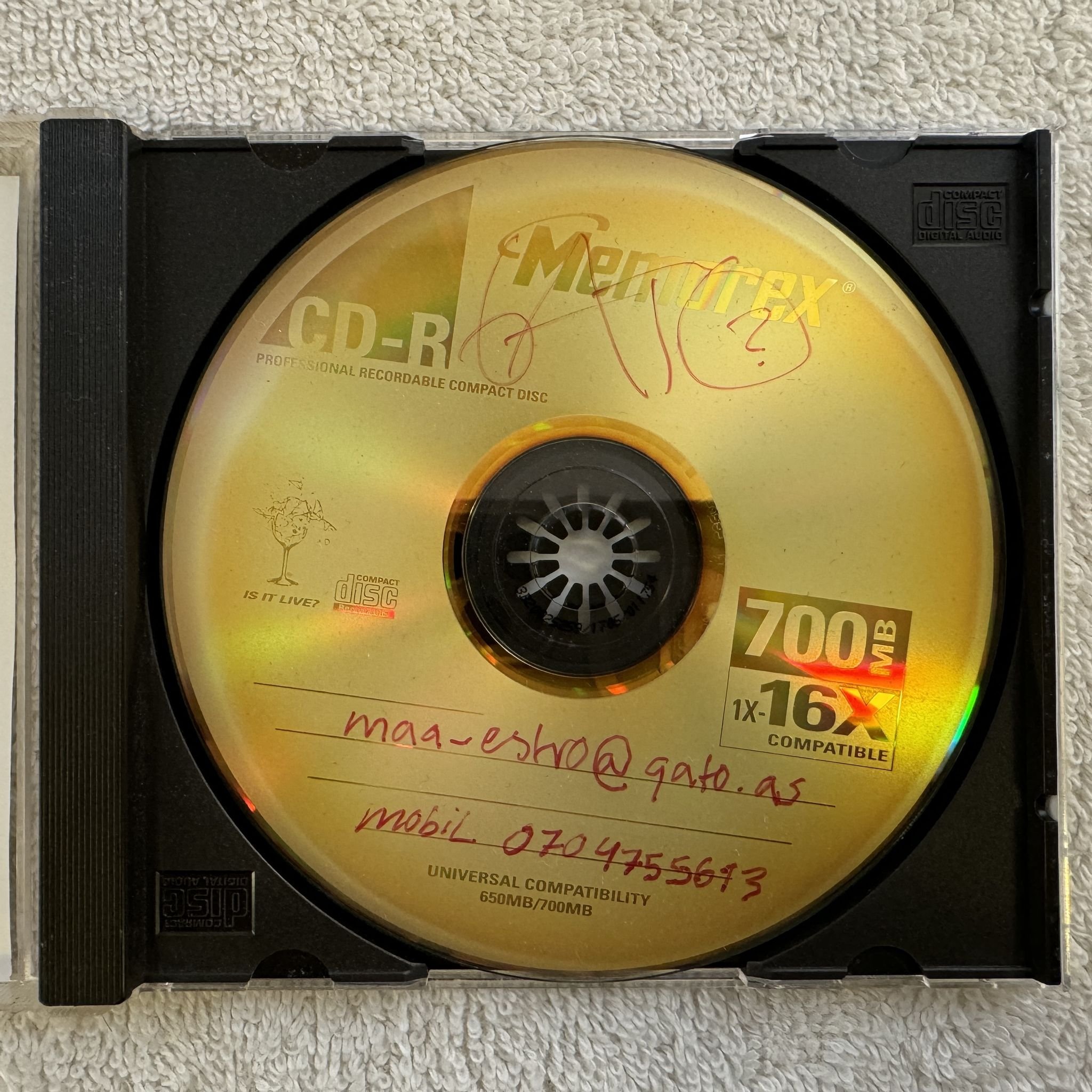 Omslagsbild för skivan GATO el magnifico CD 200? demo SWERAP