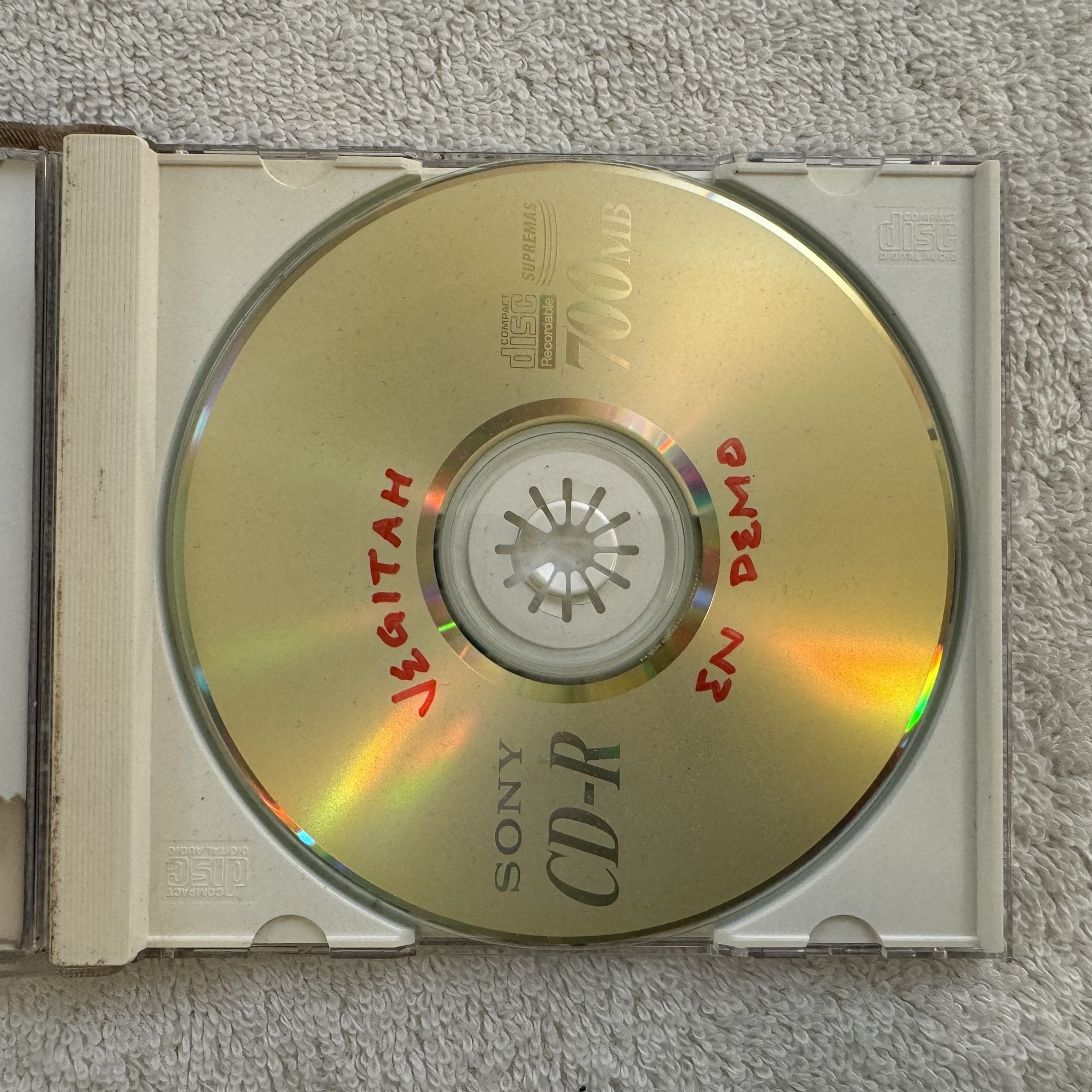 Omslagsbild för skivan VEGITAH en demo CD 200? demo SWERAP