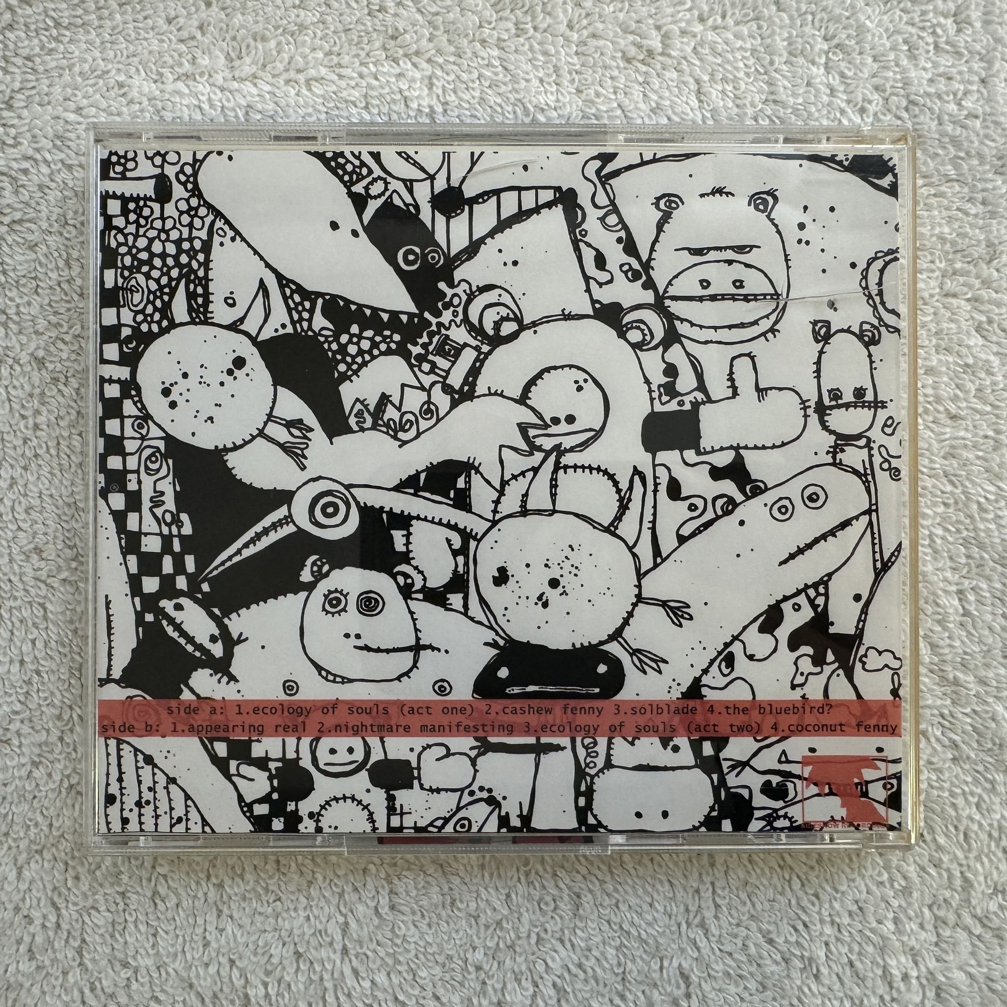 Omslagsbild för skivan Stacs Of Stamina – Cashew Fenny CD 2002 demo SWERAP