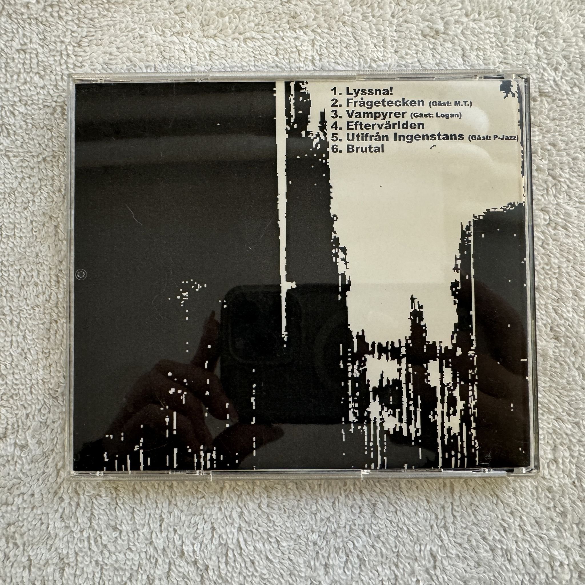 Omslagsbild för skivan TEN-BRINK & ILLUSIONEN kapitel 1 ep CD 200? demo SWERAP