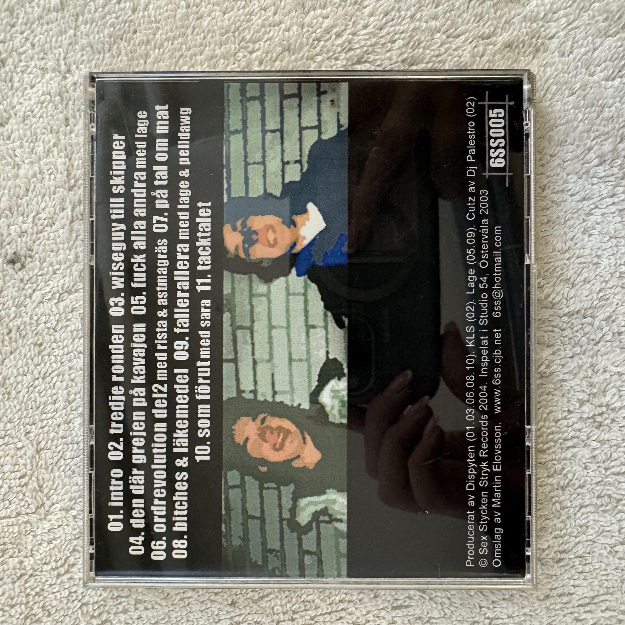 Omslagsbild för skivan DISPYTEN / INGO läkemedel CD 2003 6ss005 SWERAP