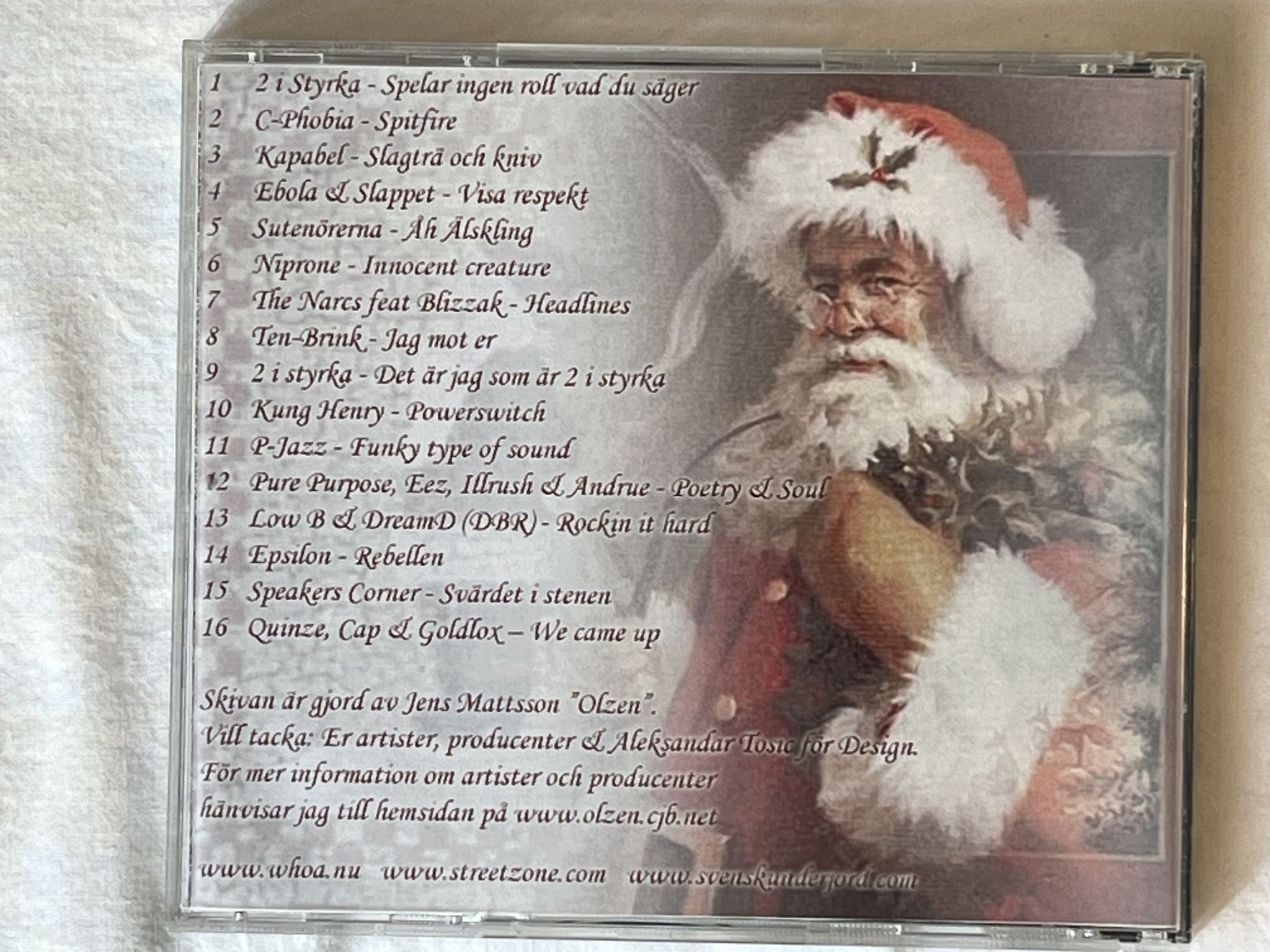 Omslagsbild för skivan V/A skönt att ha till Julen ( prod: Olzen ) CD 200? SWERAP