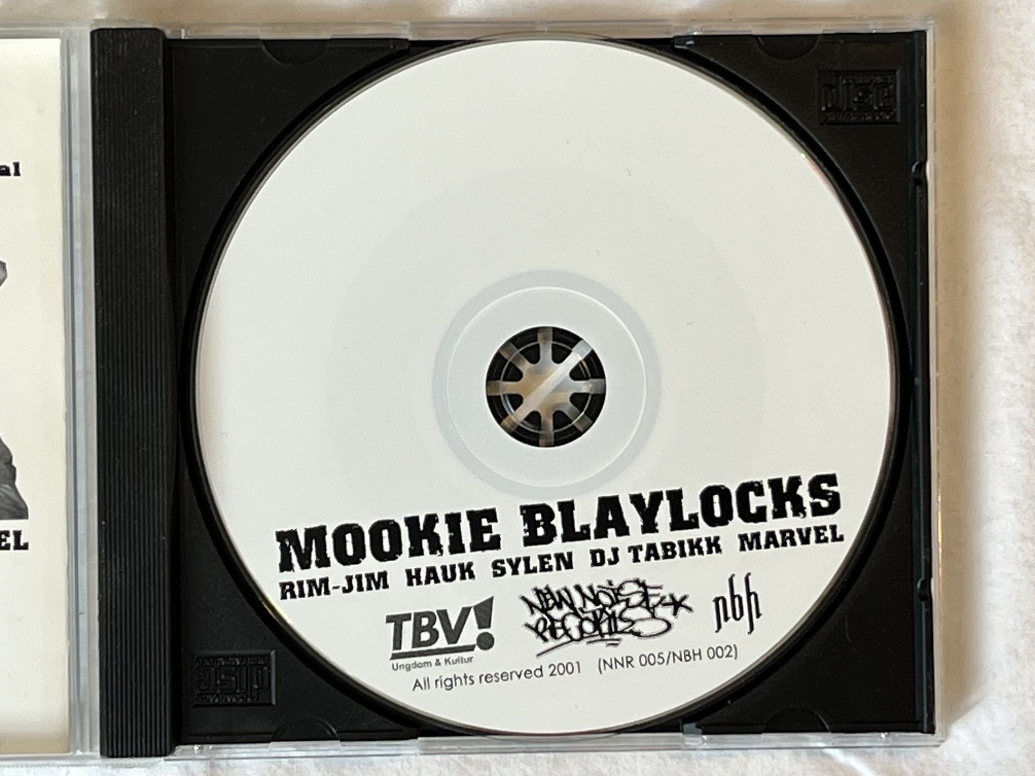 Omslagsbild för skivan MOOKIE BLAYLOCKS main anthem CD 200? SWERAP