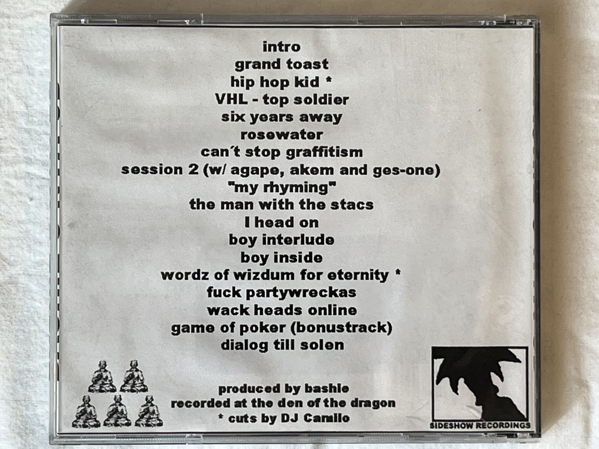 Omslagsbild för skivan BASHIE Bashie's Nya CD 200? SWERAP